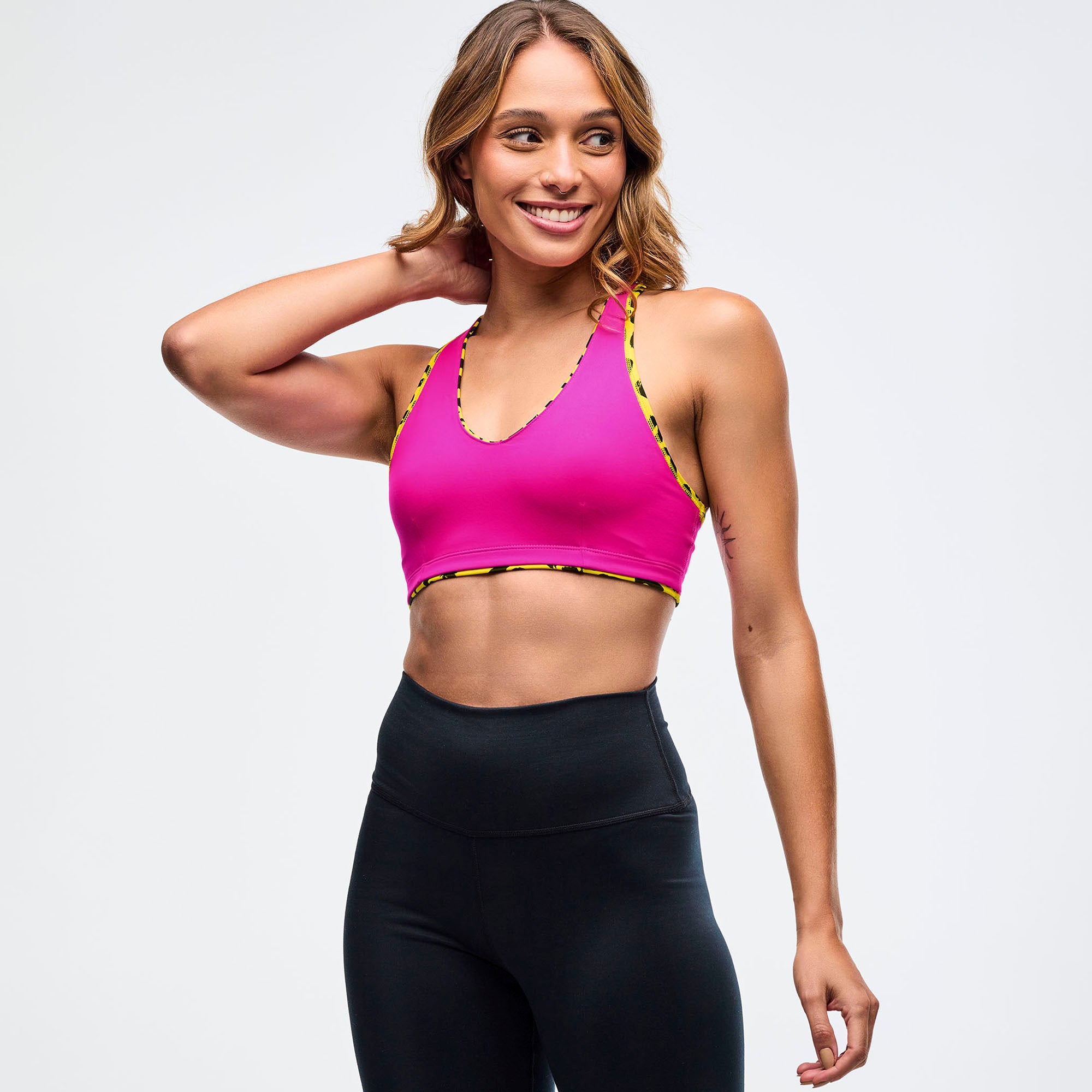 Stanik dwustronny racerback Zumba Sizzlin'