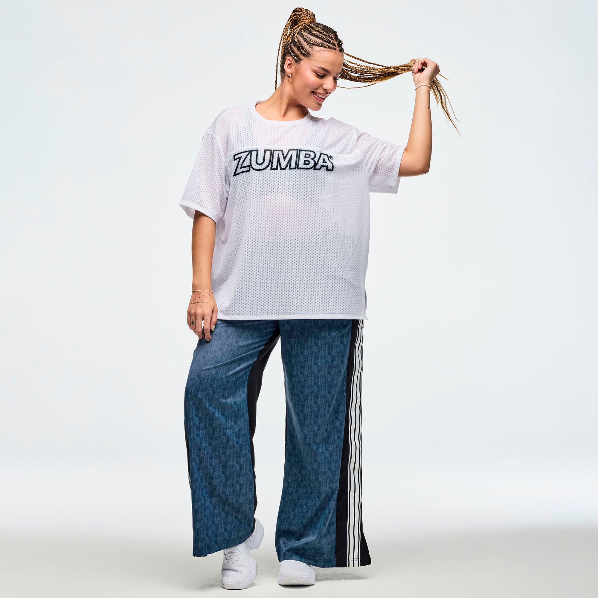 Koszulka z siateczki unisex Zumba ZW