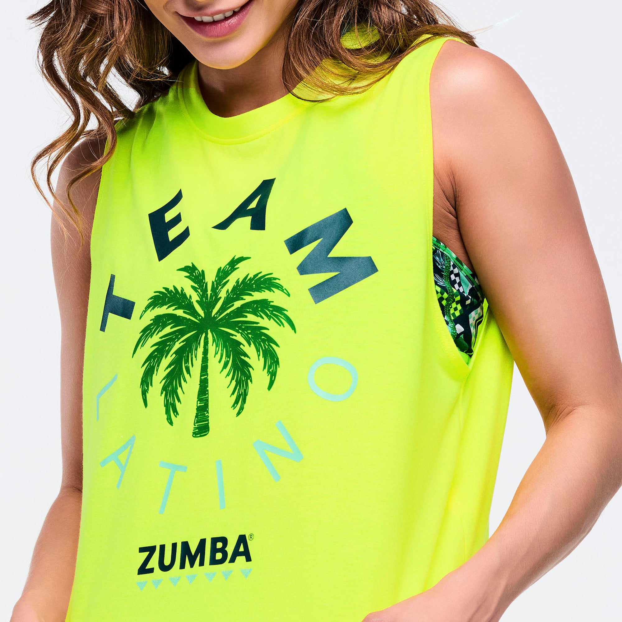Koszulka bez rękawów Zumba Latin Movement