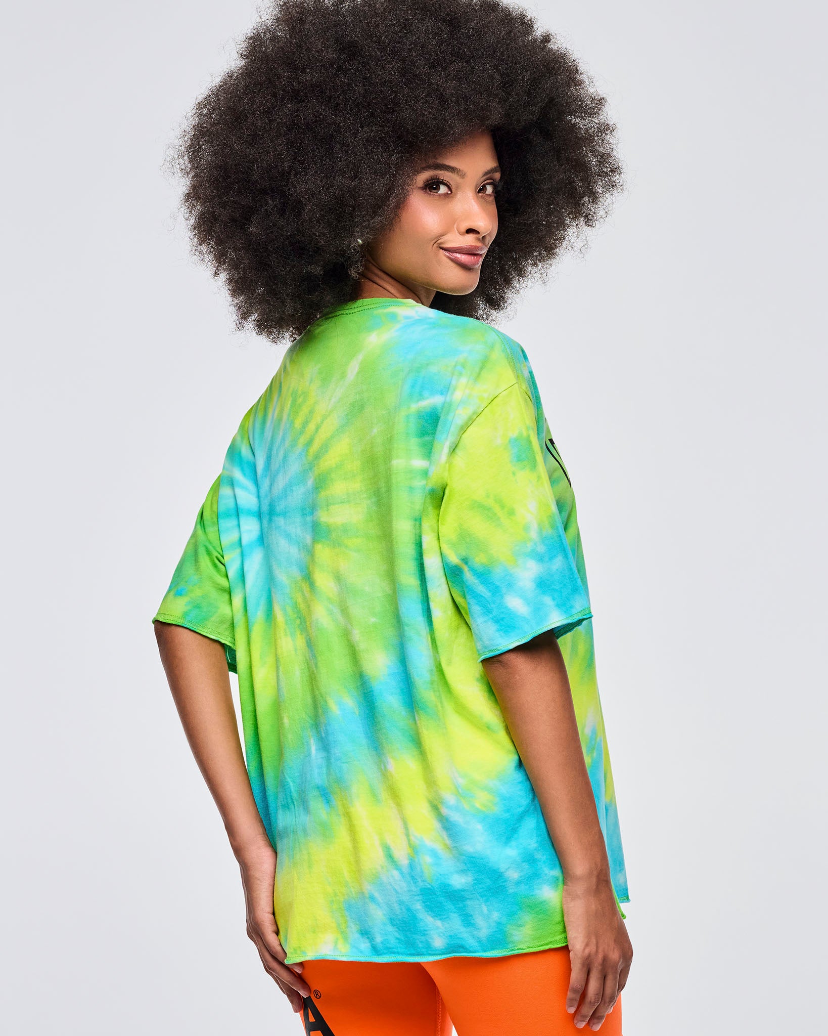 Koszulka unisex Tie-Dye Zumba Neon