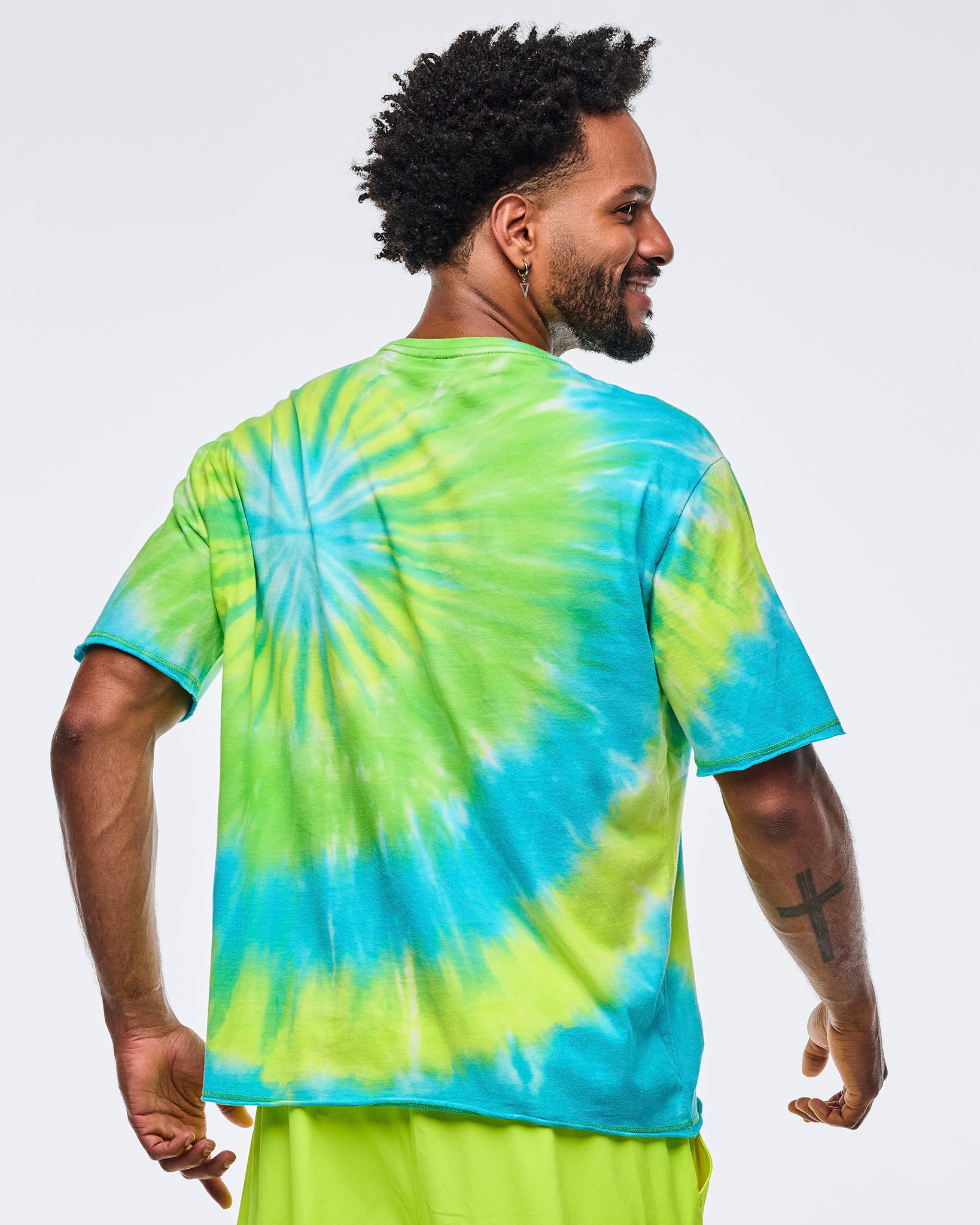 Koszulka unisex Tie-Dye Zumba Neon