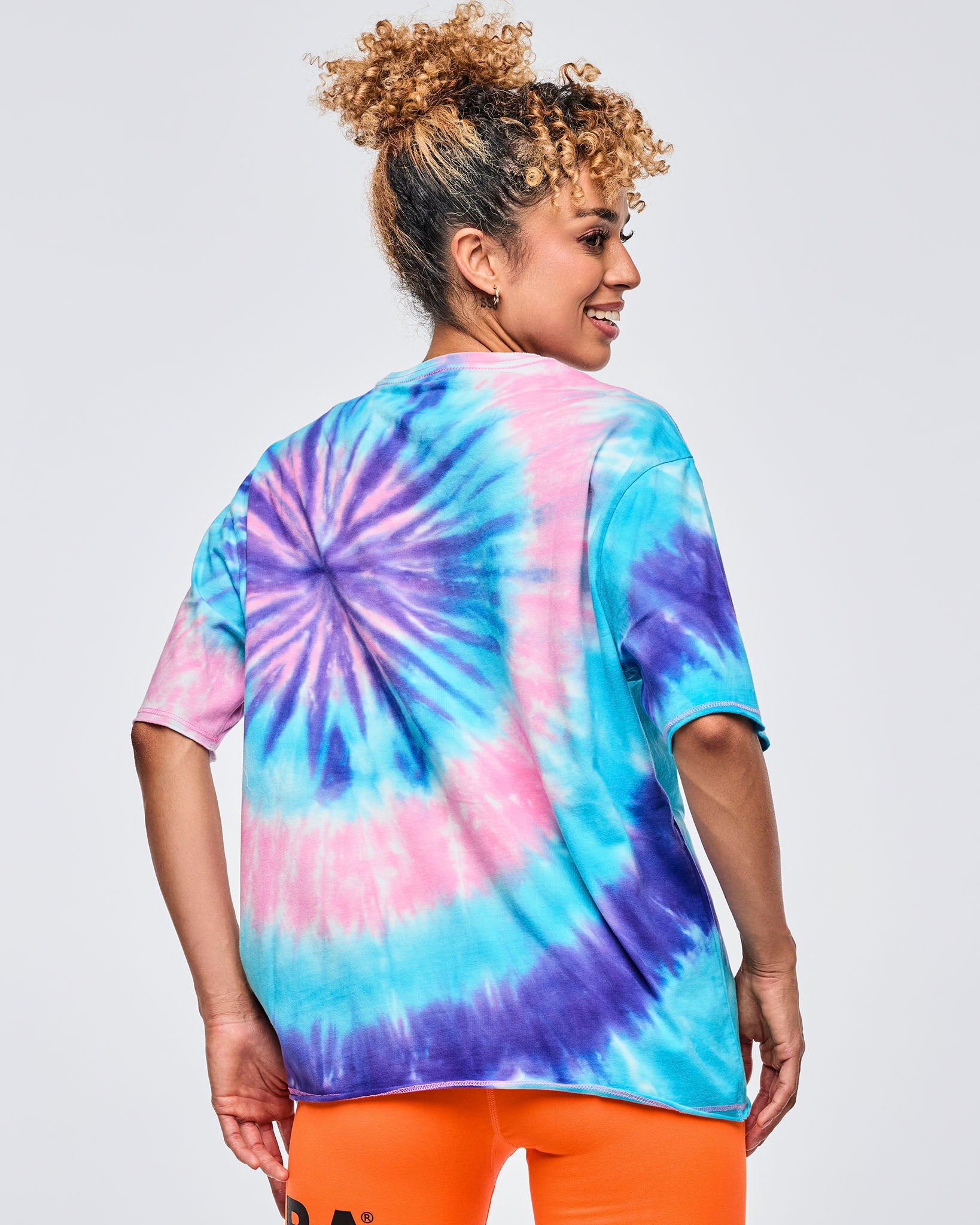 Koszulka unisex Tie-Dye Zumba Neon