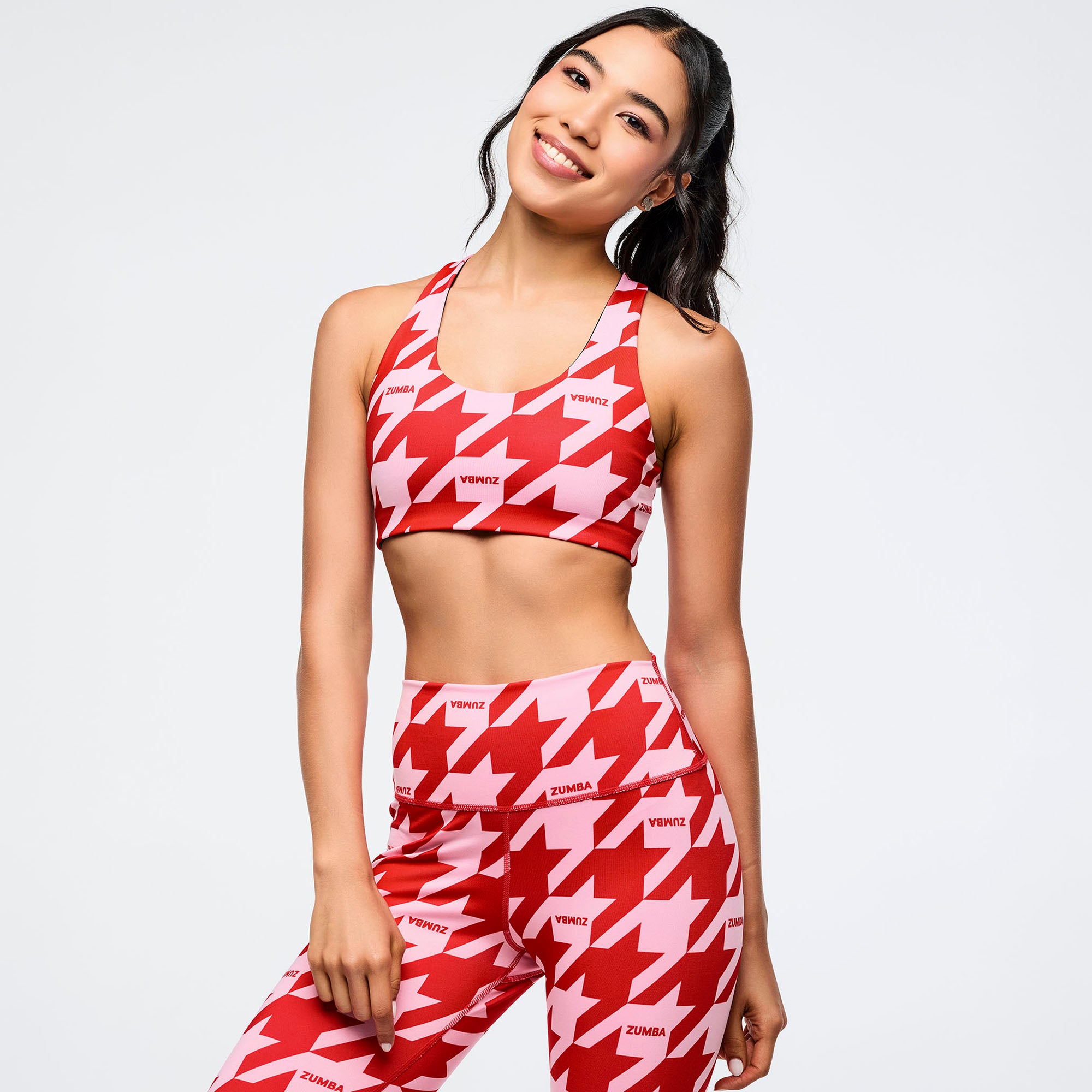 Stanik dwustronny racerback Zumba Amour