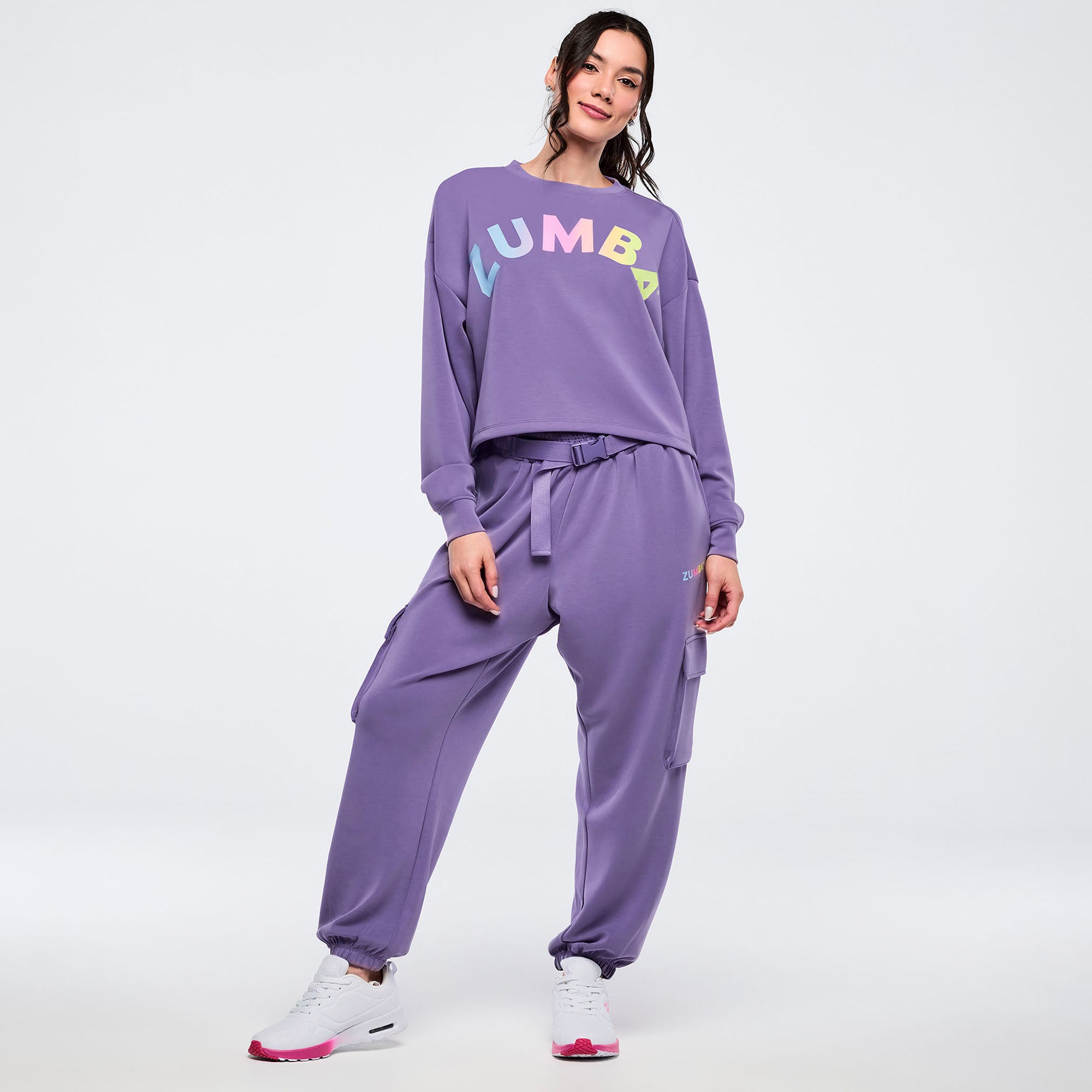 Spodnie cargo Zumba Pastel