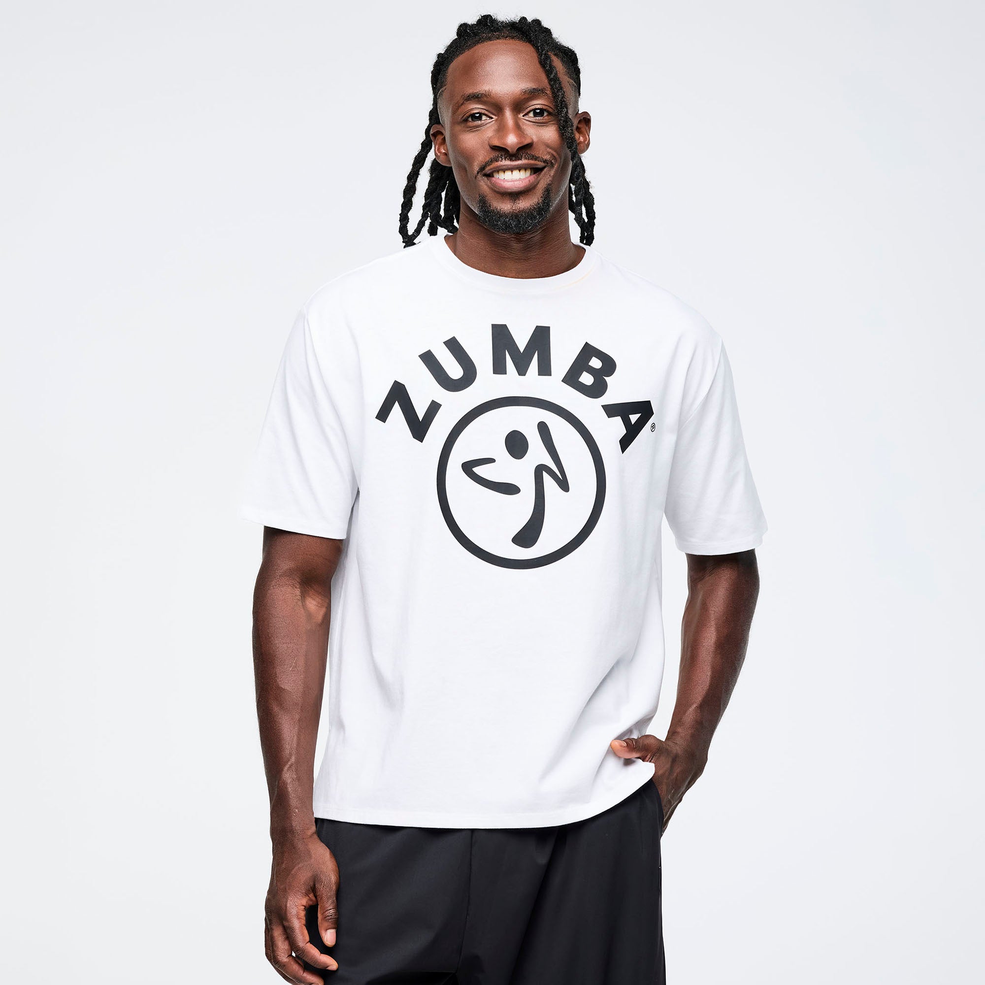 Koszulka z krótkim rękawem boxy Zumba Basic