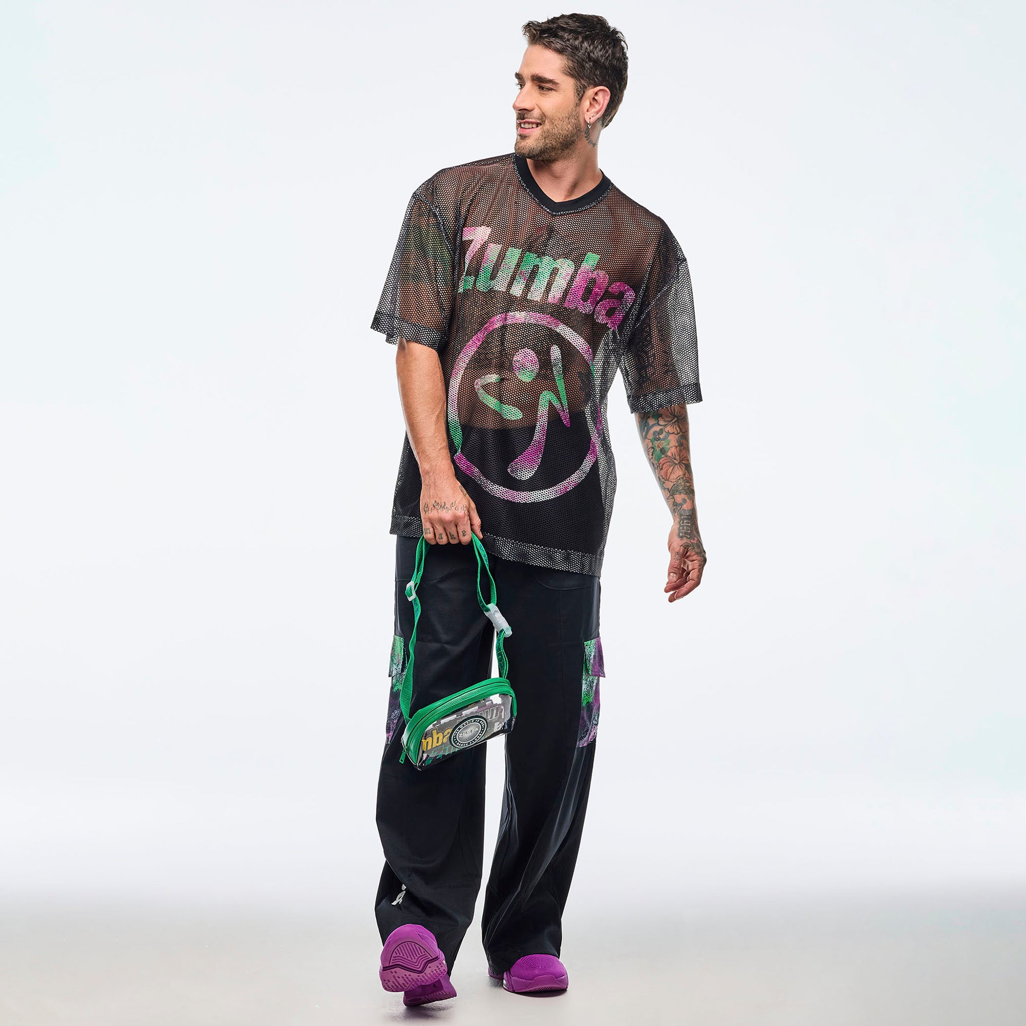 Koszulka z siateczki Zumba Apres