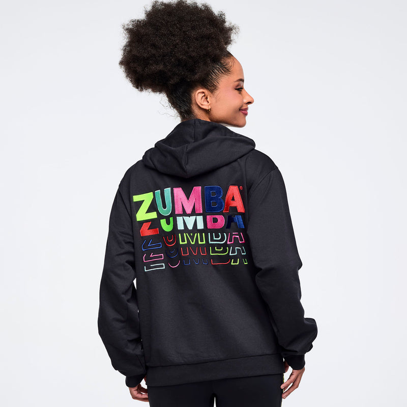 Bluza czarna z kapturem