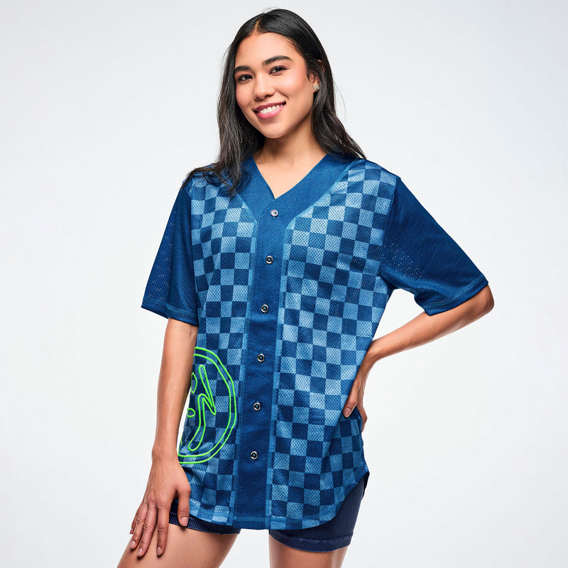 Niebieska koszula sportowa unisex
