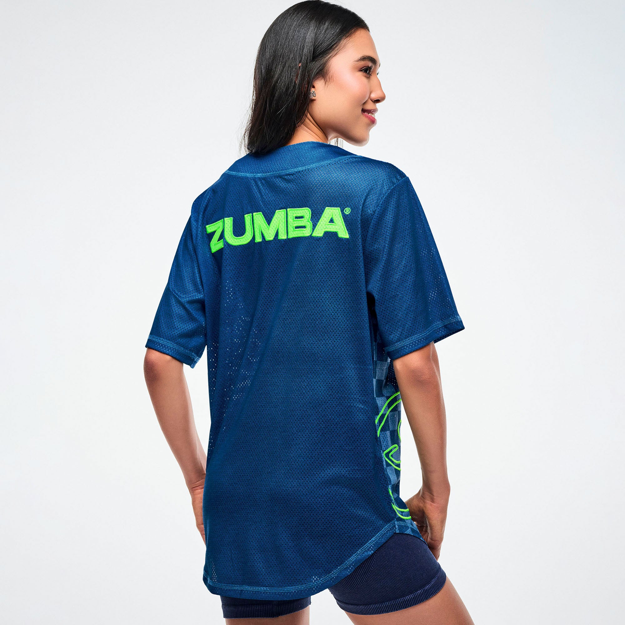 Niebieska koszula sportowa unisex