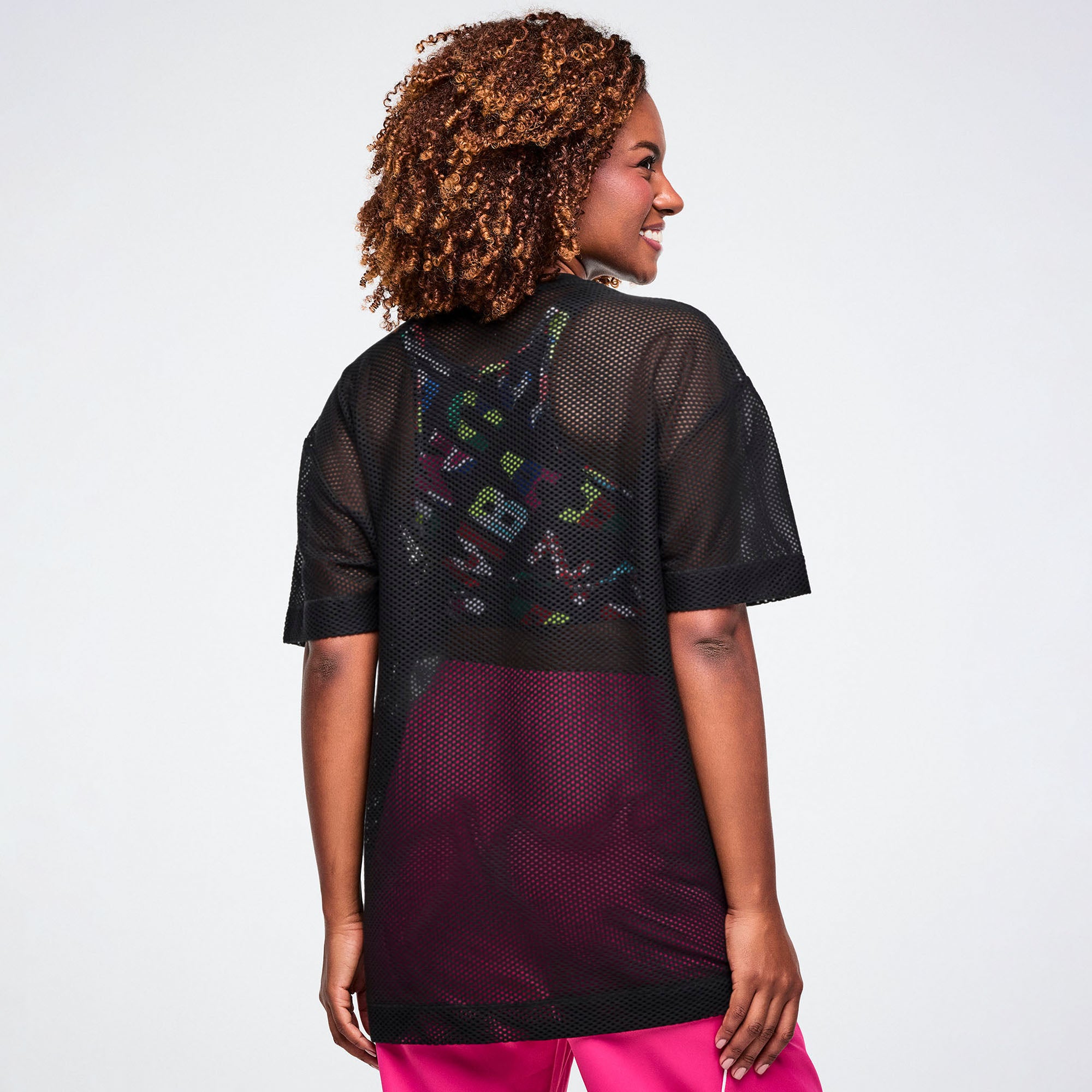 Koszulka siatka Worldwide Boxy Mesh Top