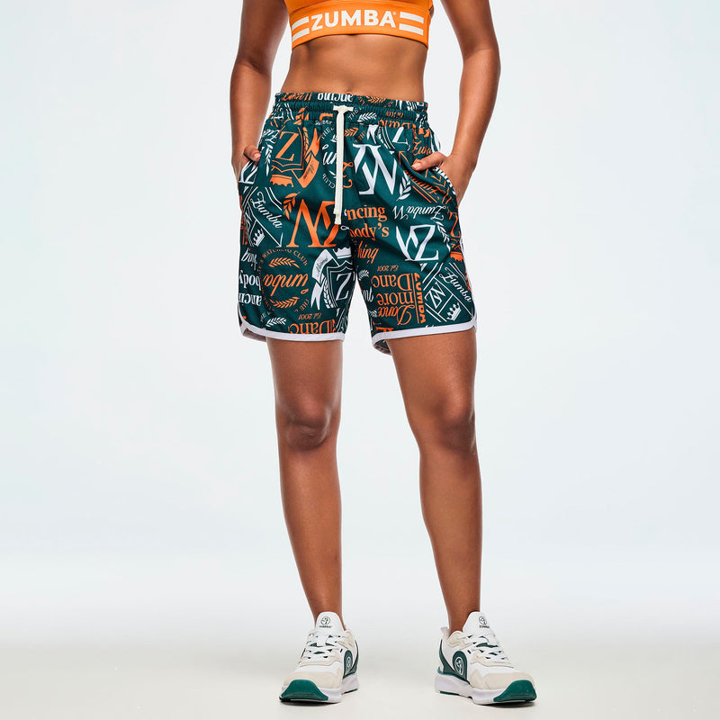 Szorty unisex Zumba Class of 2001