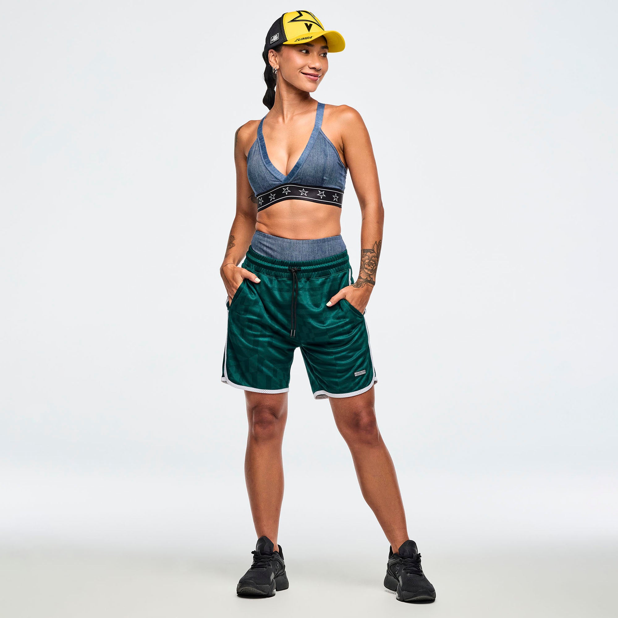 Szorty unisex mesh Zumba ZW
