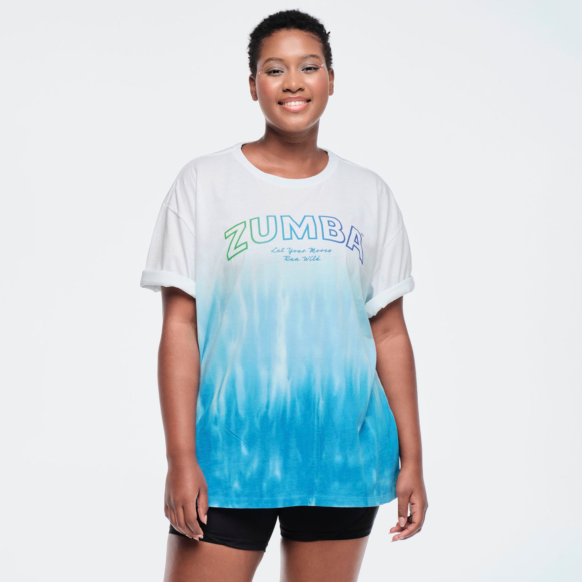 Koszulka oversize unisex Zumba Funscape