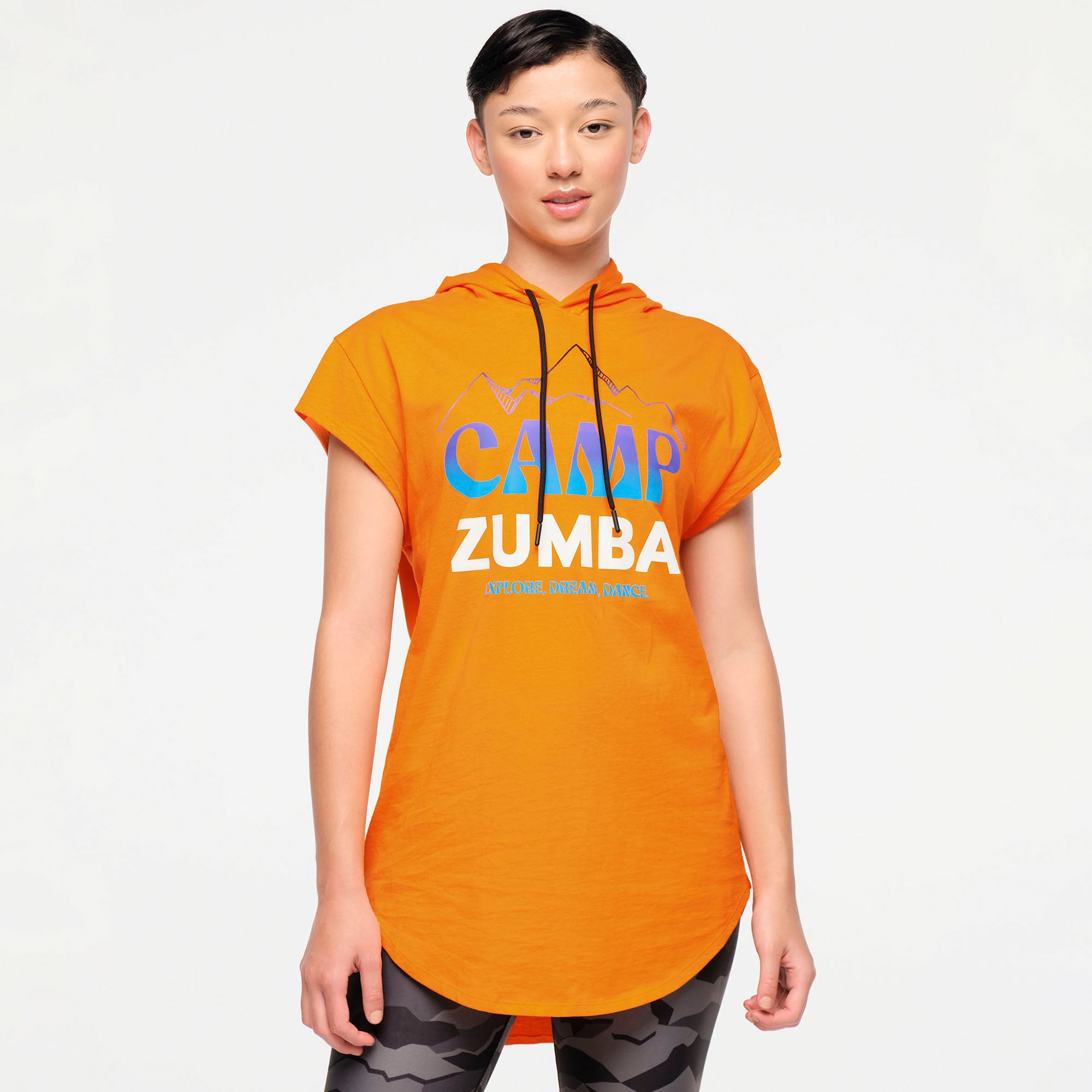 Zumba Explore Hooded Tank Top