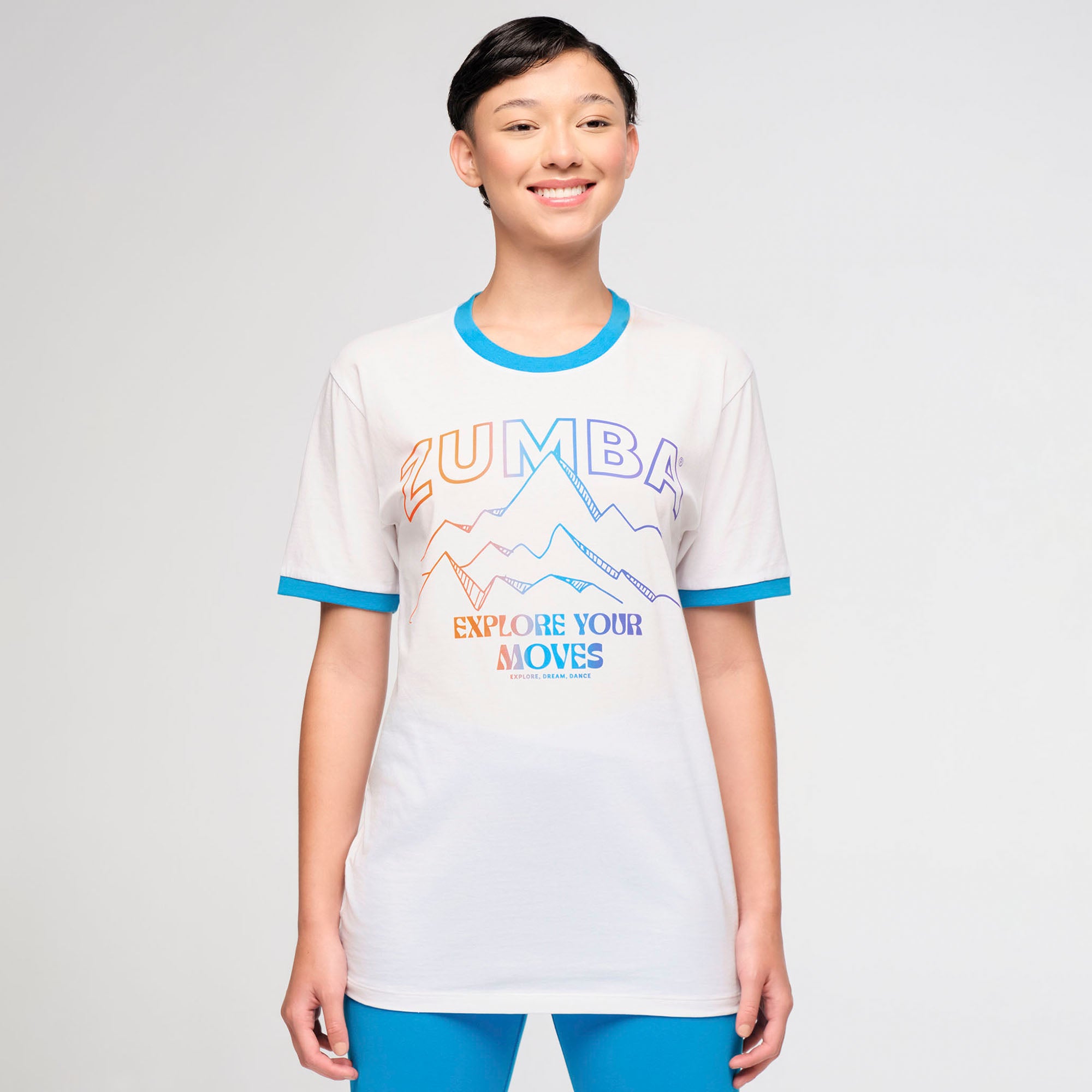 Zumba Explore unisex t-shirt