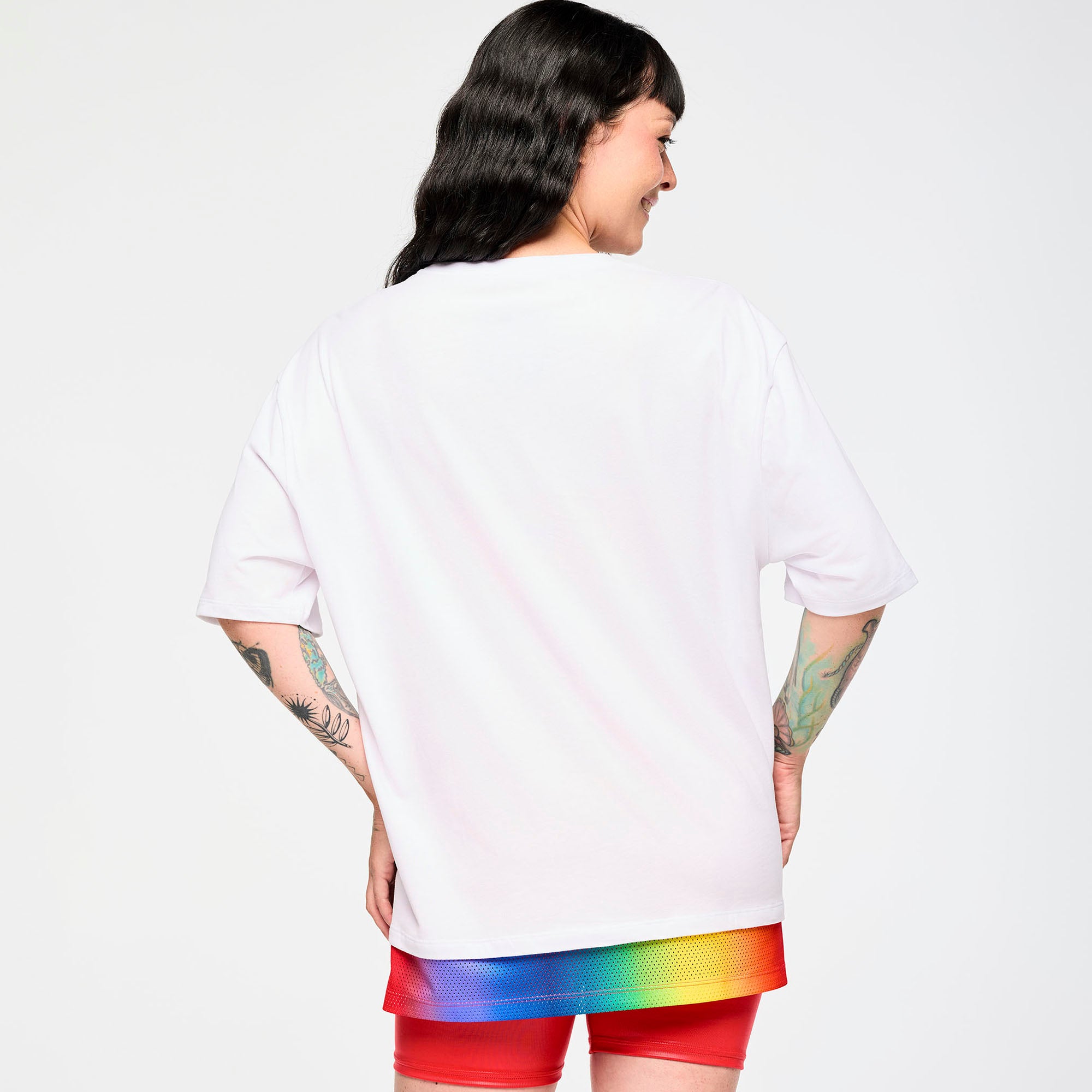 Zumba T-Shirt With Double Layered Hem