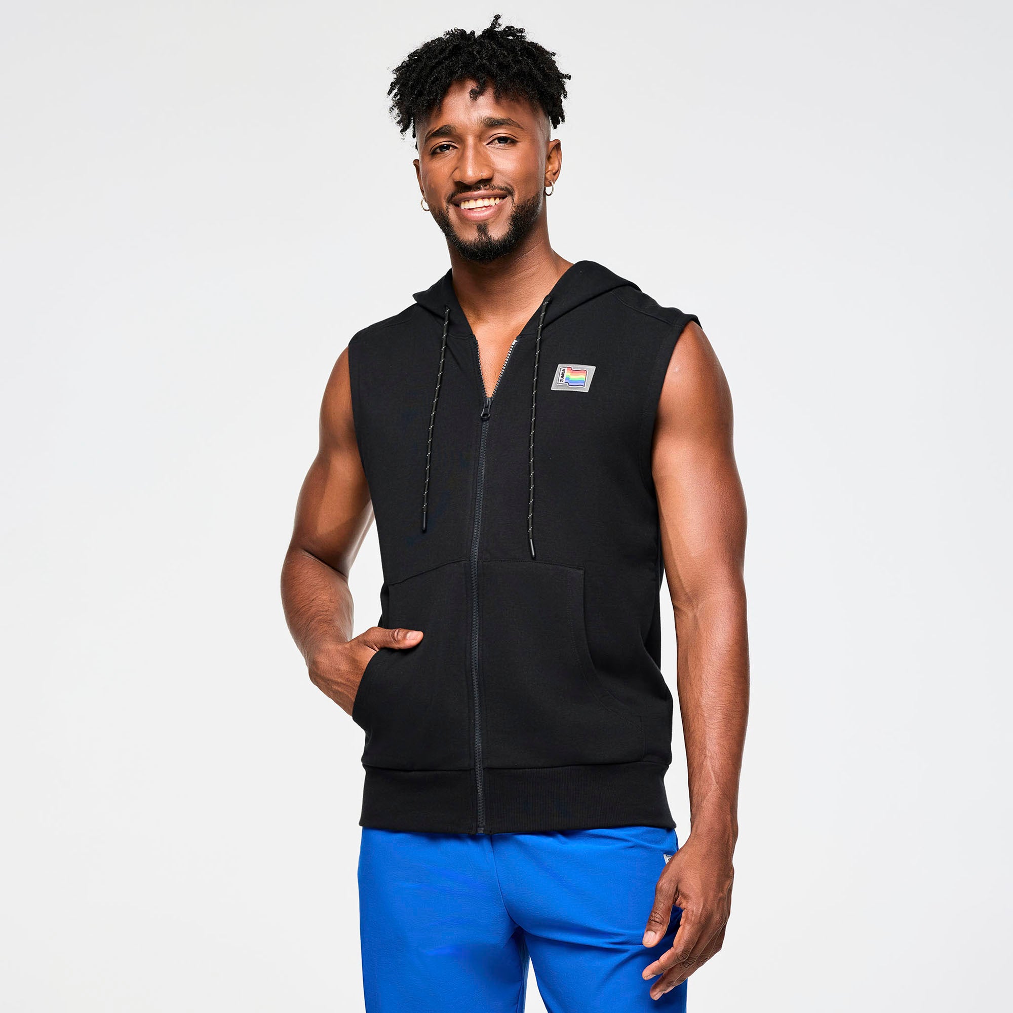 Bezrękawnik Zumba Zip Up Hoodie Pride
