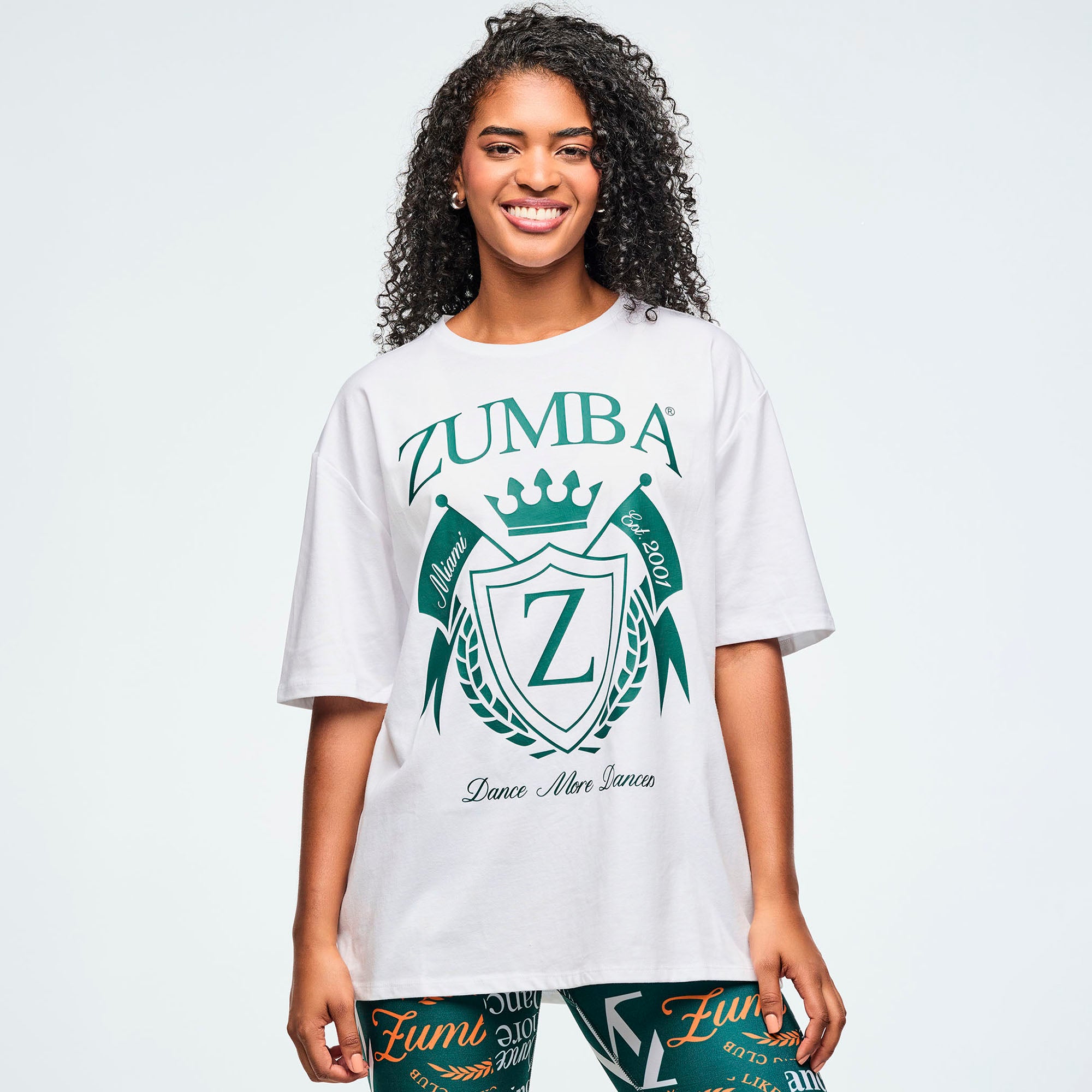 Koszulka oversize unisex Zumba Class of 2001