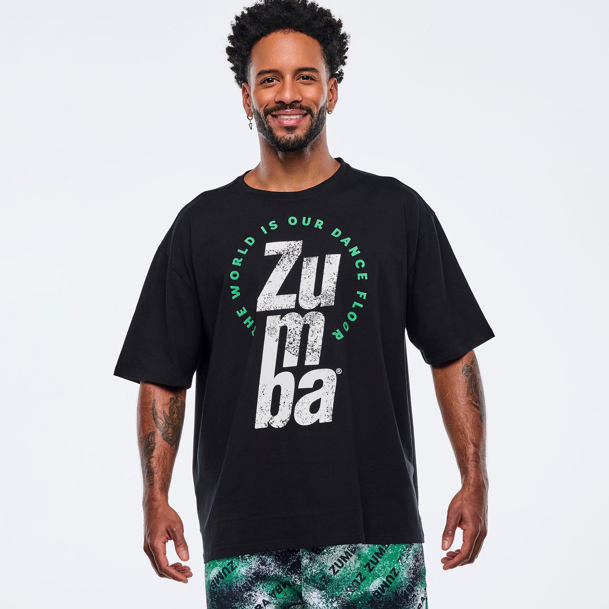 Koszulka oversize unisex Zumba Apres