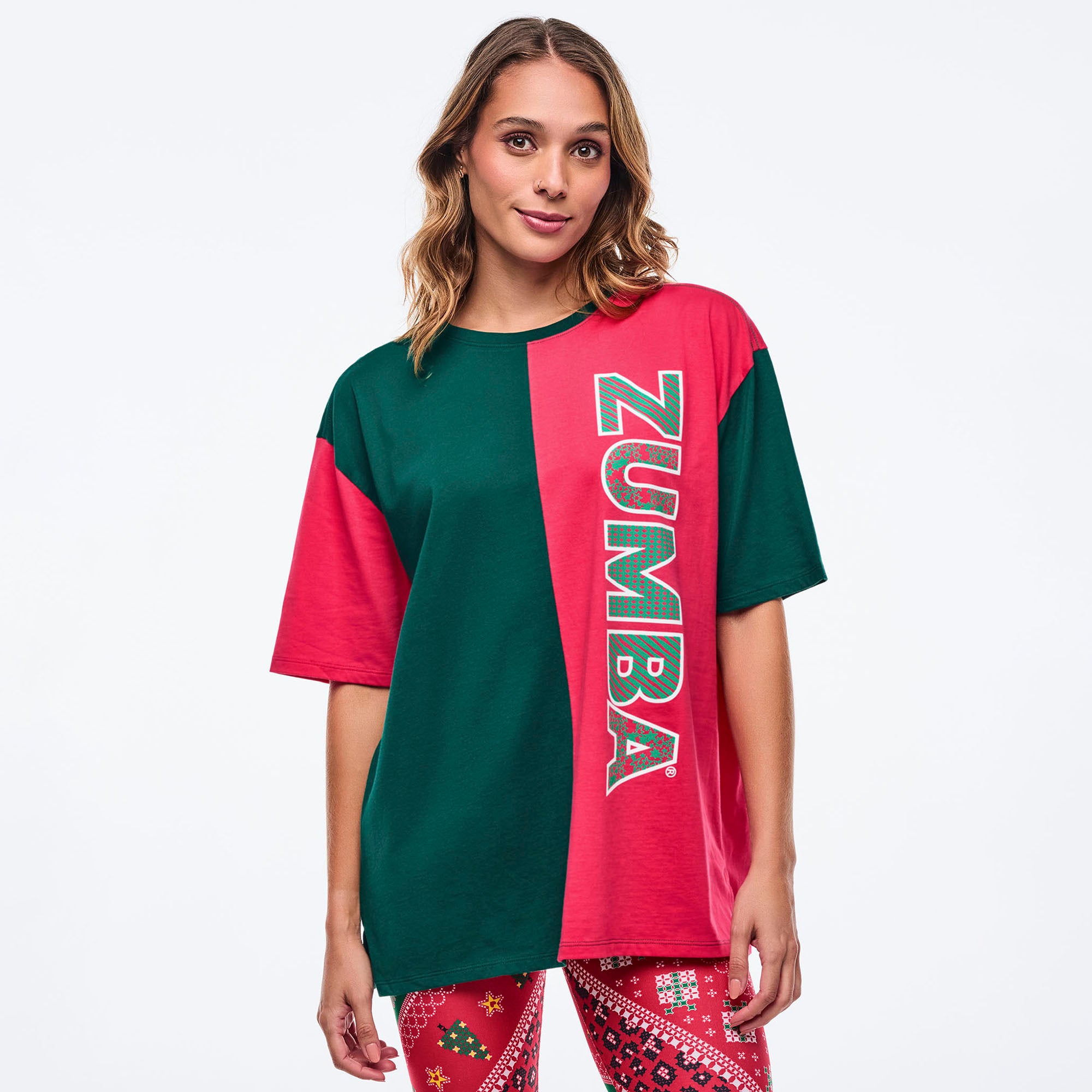 Koszulka oversize Zumba Holiday