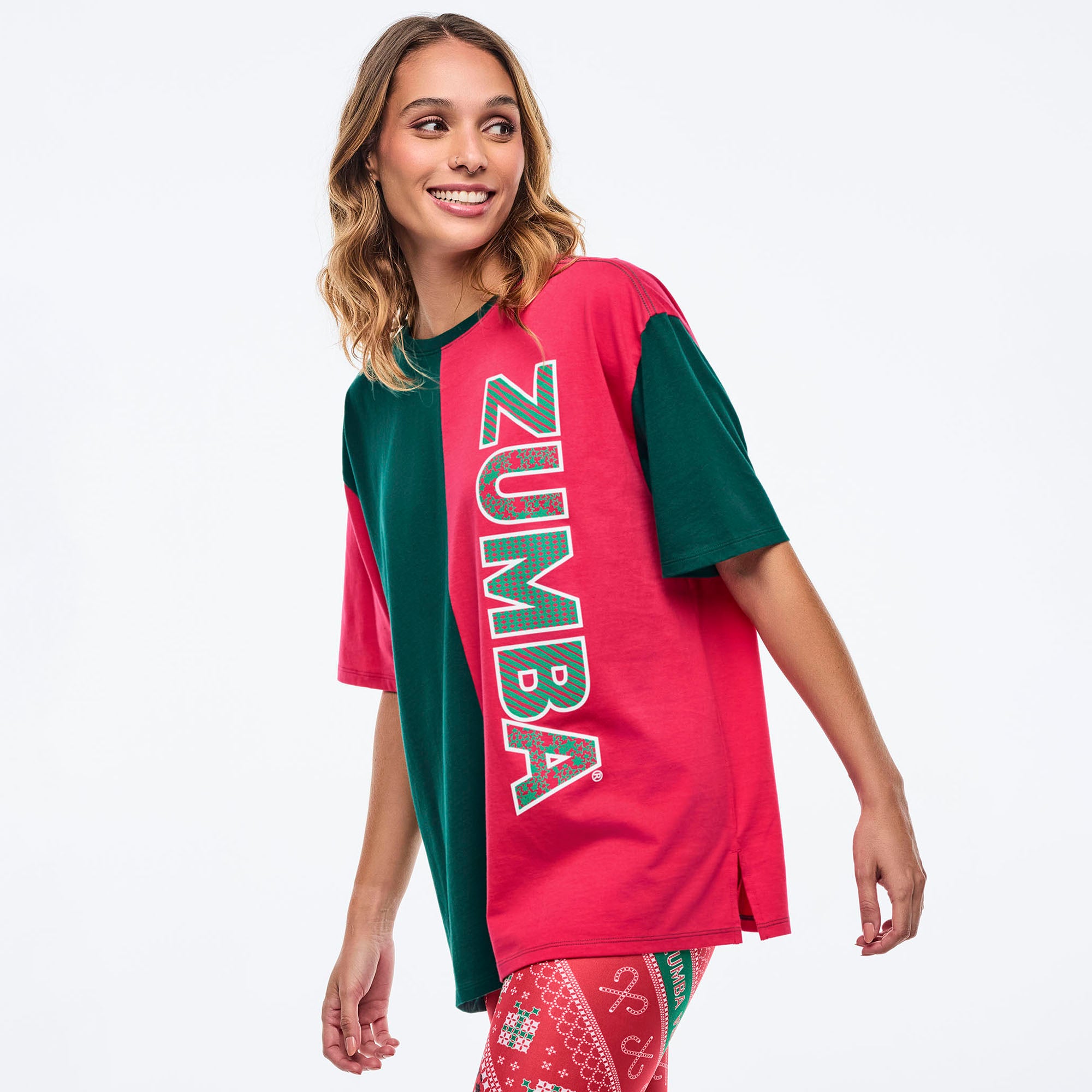 Koszulka oversize Zumba Holiday
