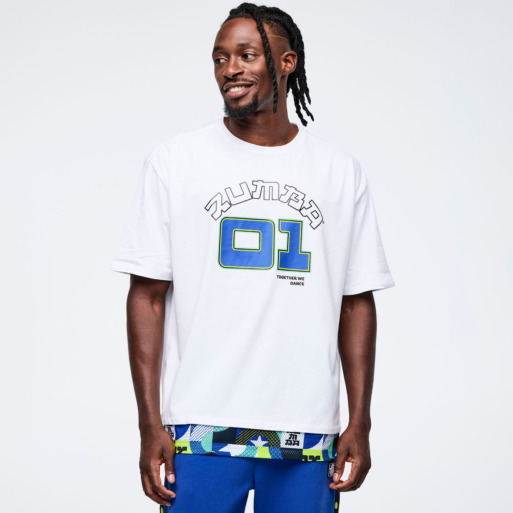 Koszulka z podwójnym dołem Zumba Eastern Flavor