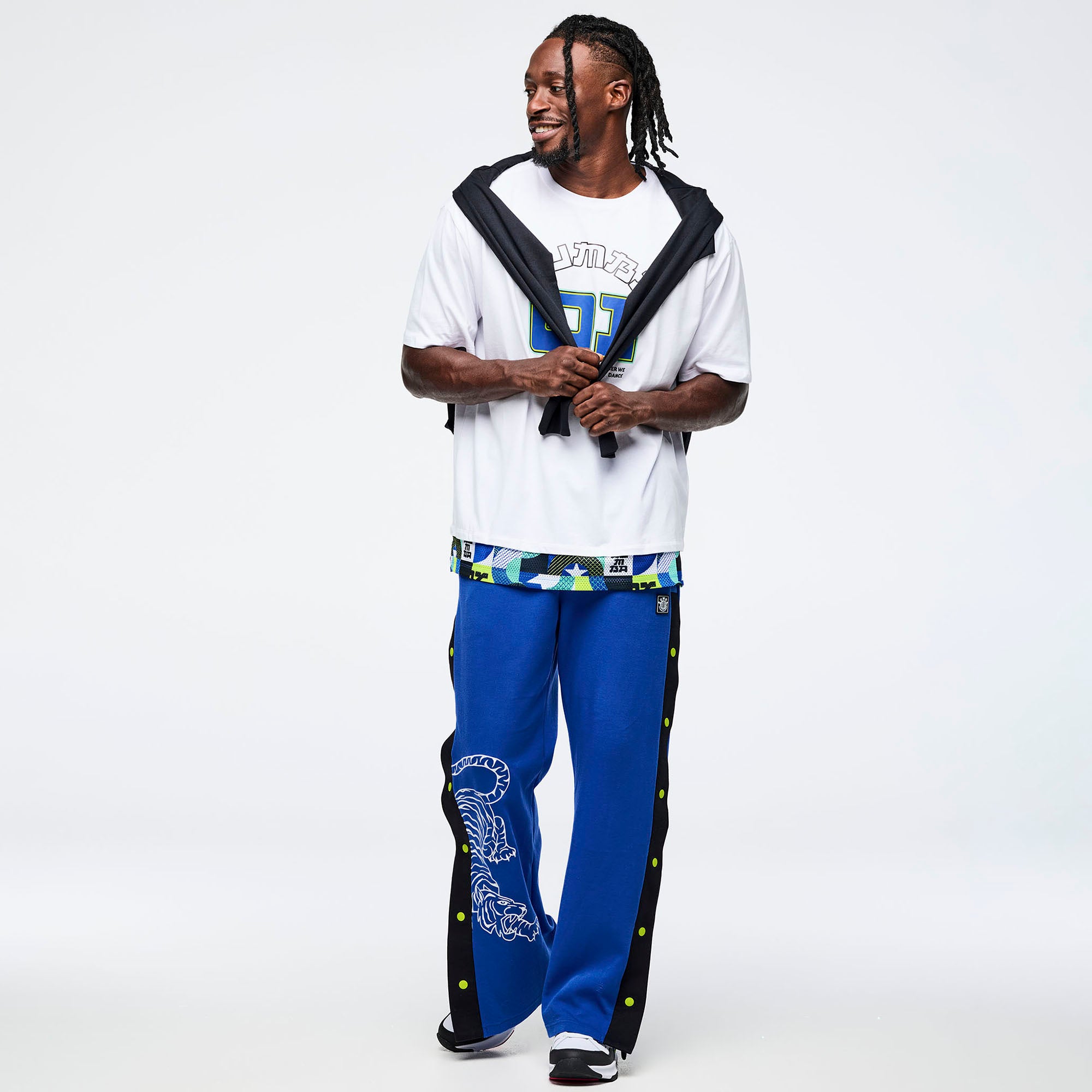 Koszulka z podwójnym dołem Zumba Eastern Flavor