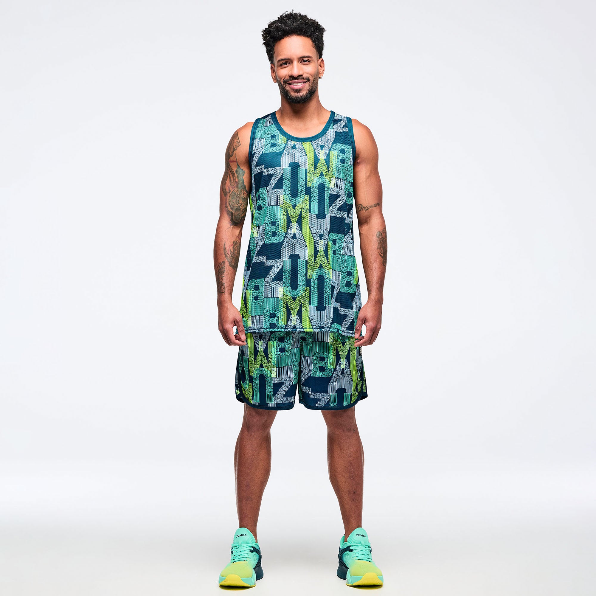 Szorty unisex Zumba Latin Movement