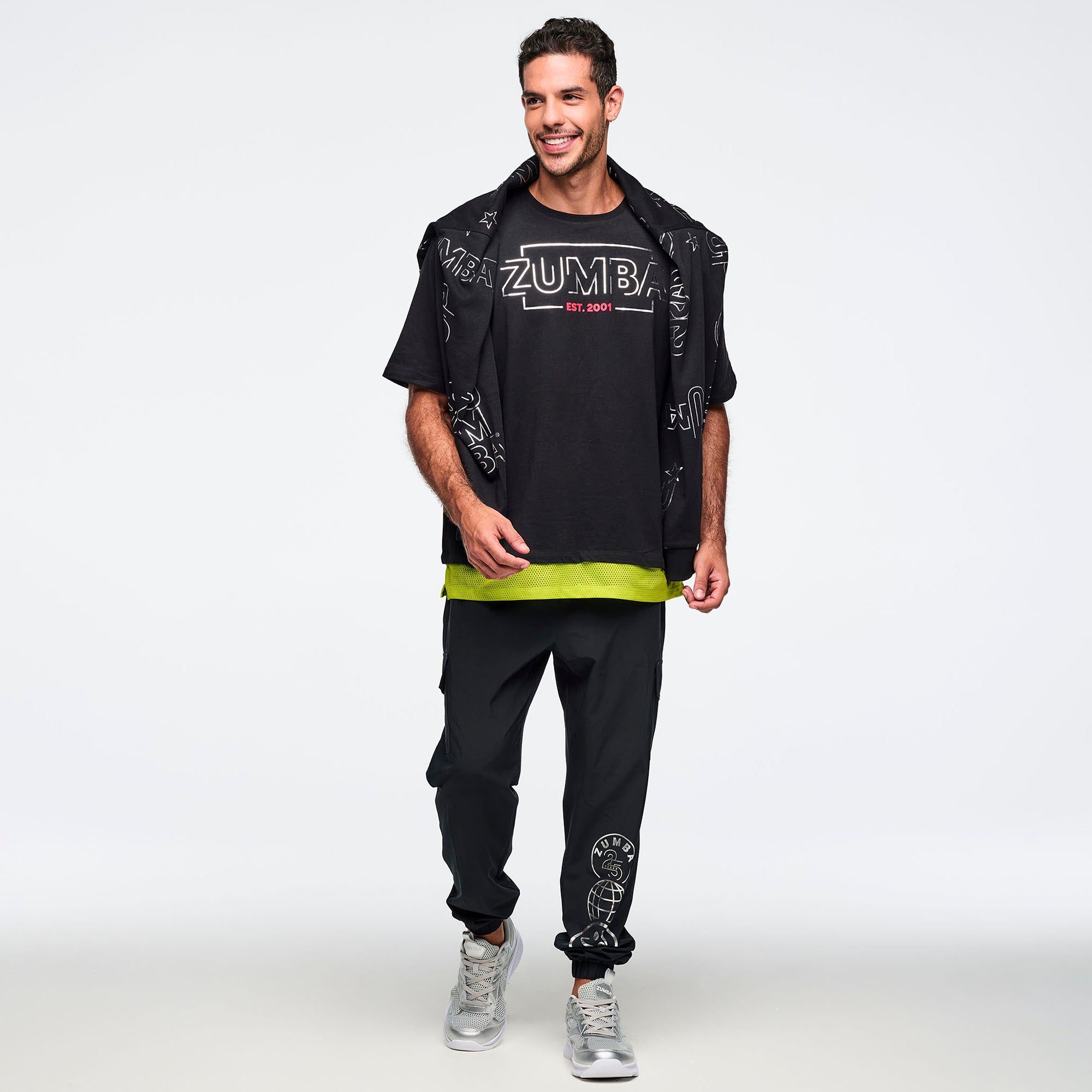 Oversize T-shirt czarny