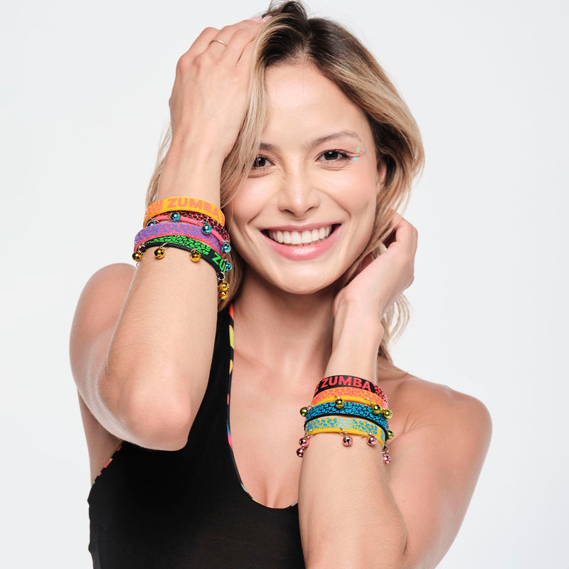 Bransoletki Zumba Funscape (8szt)