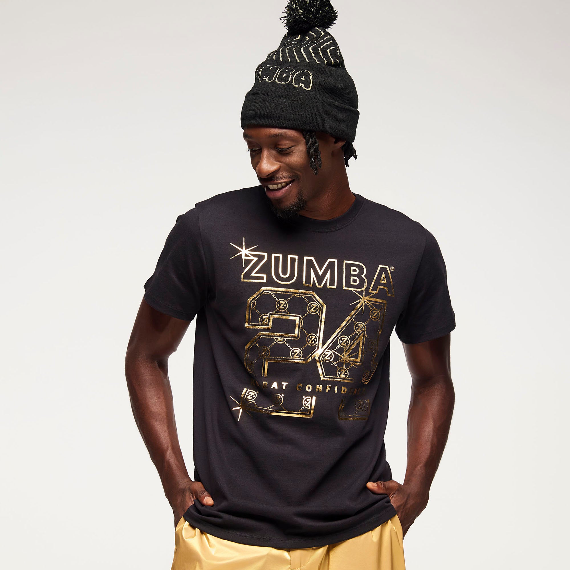 Zumba Holiday Pompom Hat