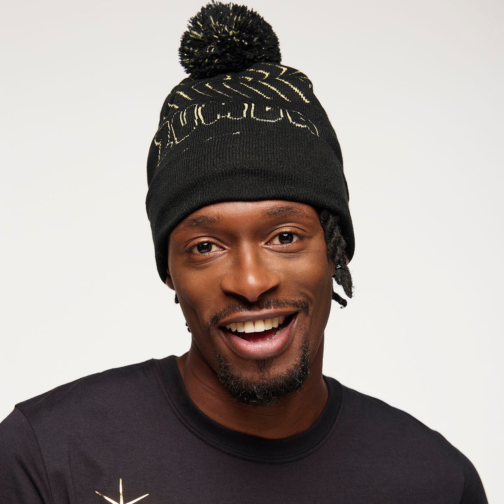 Zumba Holiday Pompom Hat