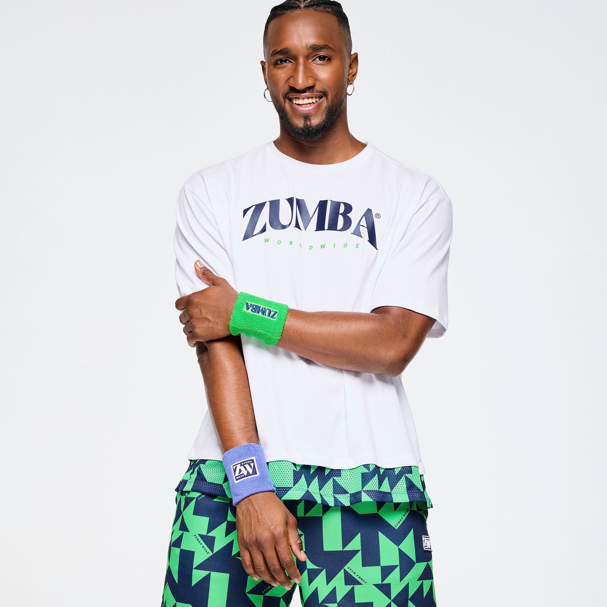 Zestaw 2 frotek na nadgarstki Zumba®