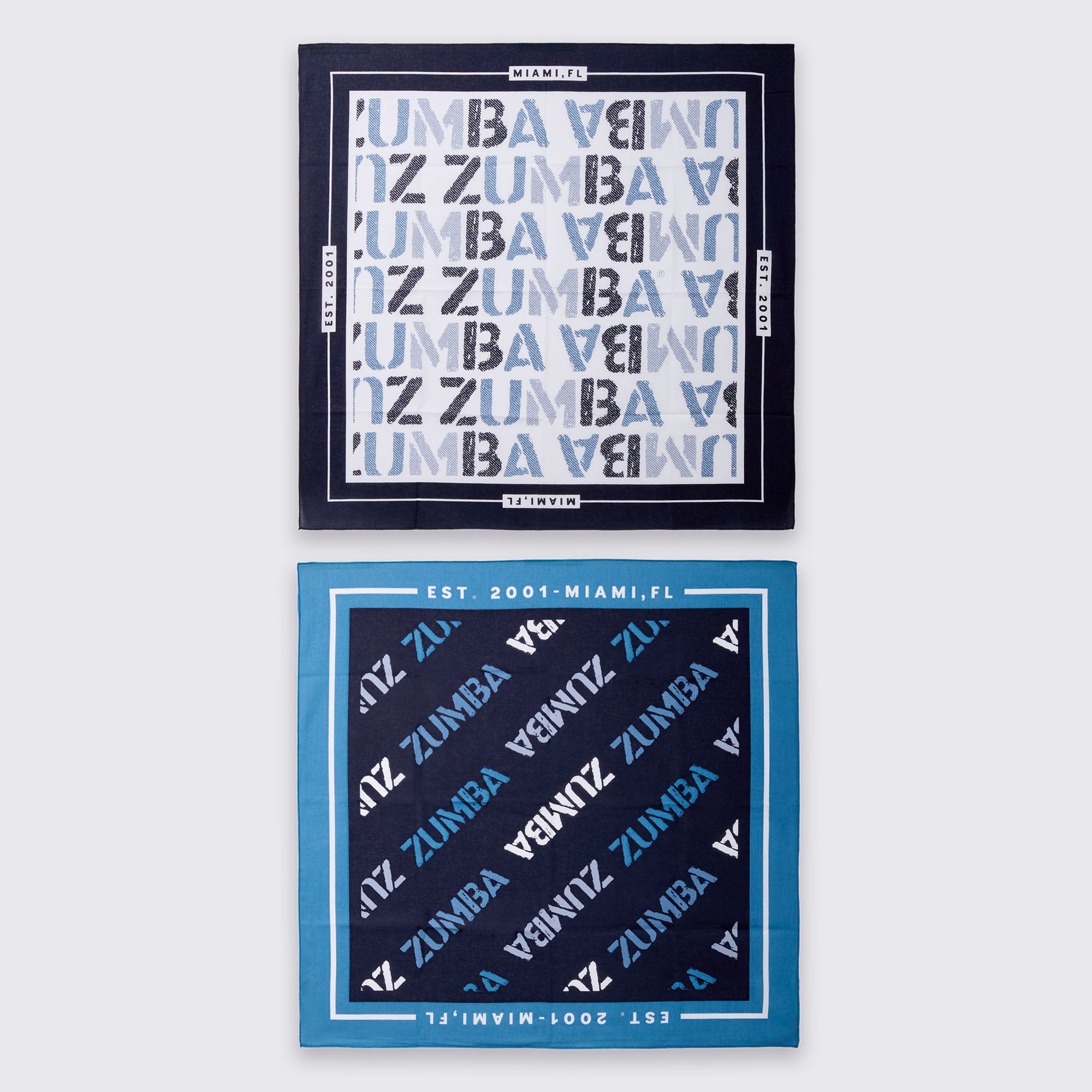 Bandana Zumba Blue Jean (2 szt.)