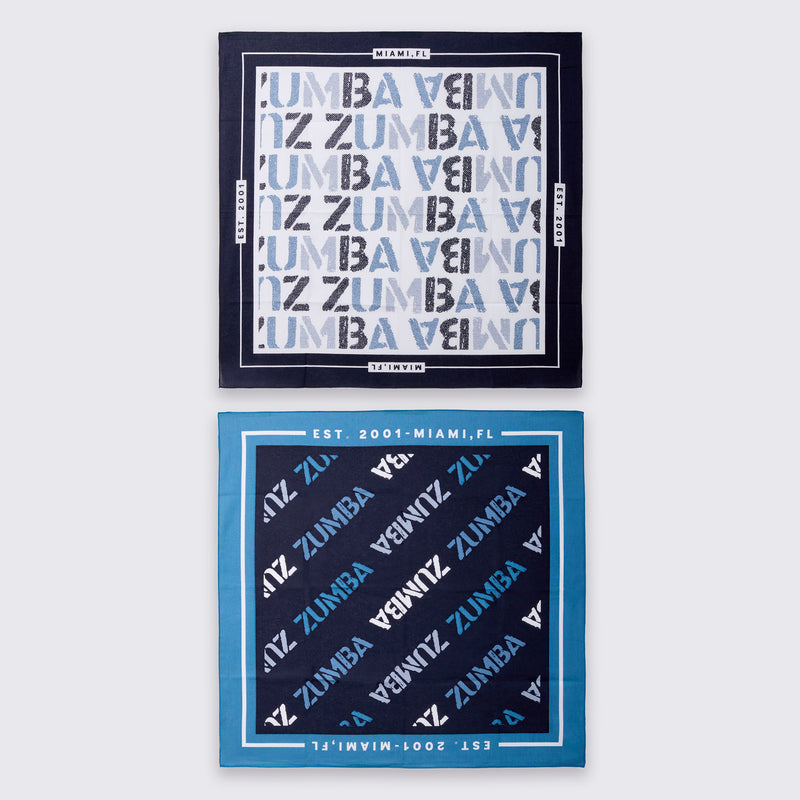 Bandana Zumba Blue Jean (2 szt.)