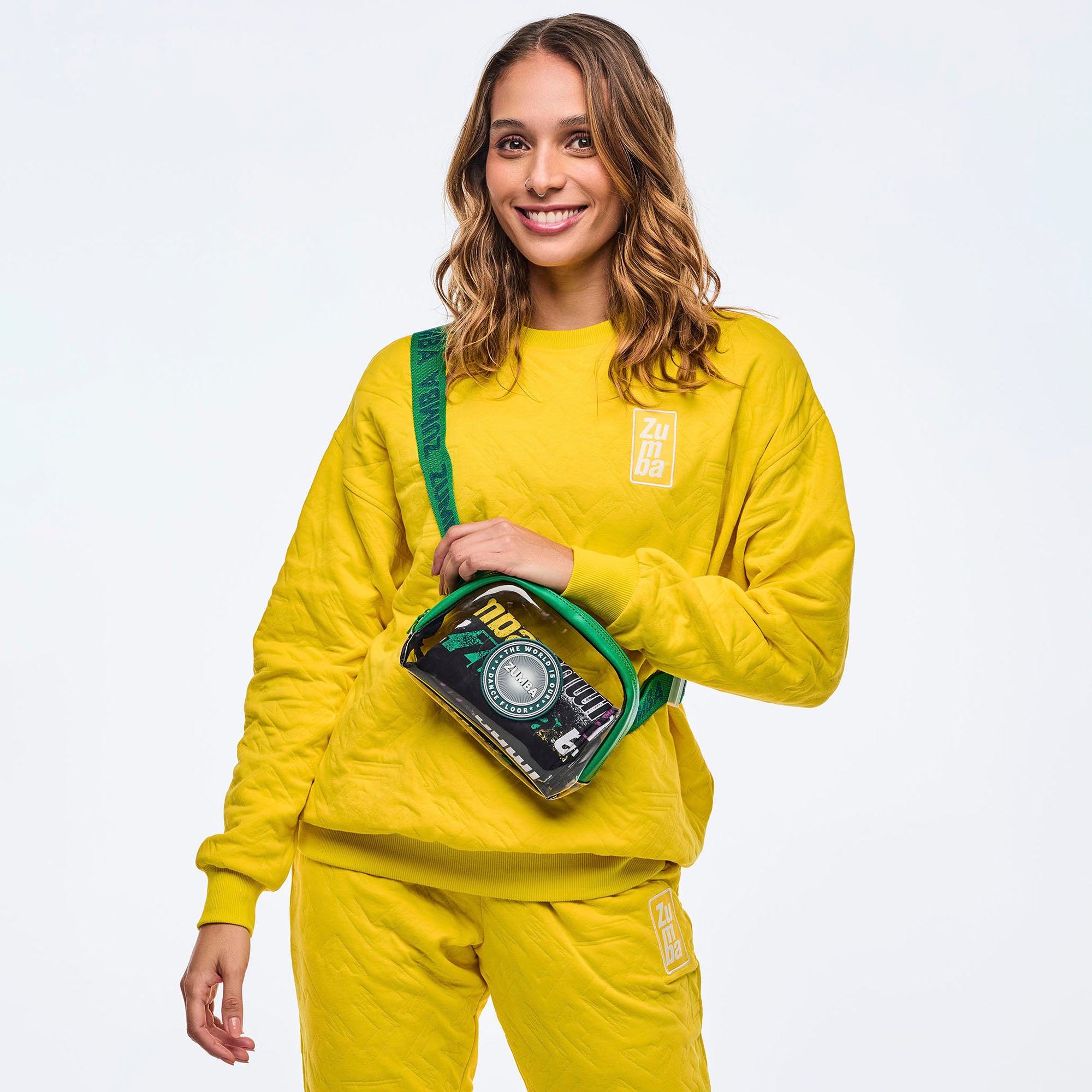 Przezroczysta saszetka Zumba Apres