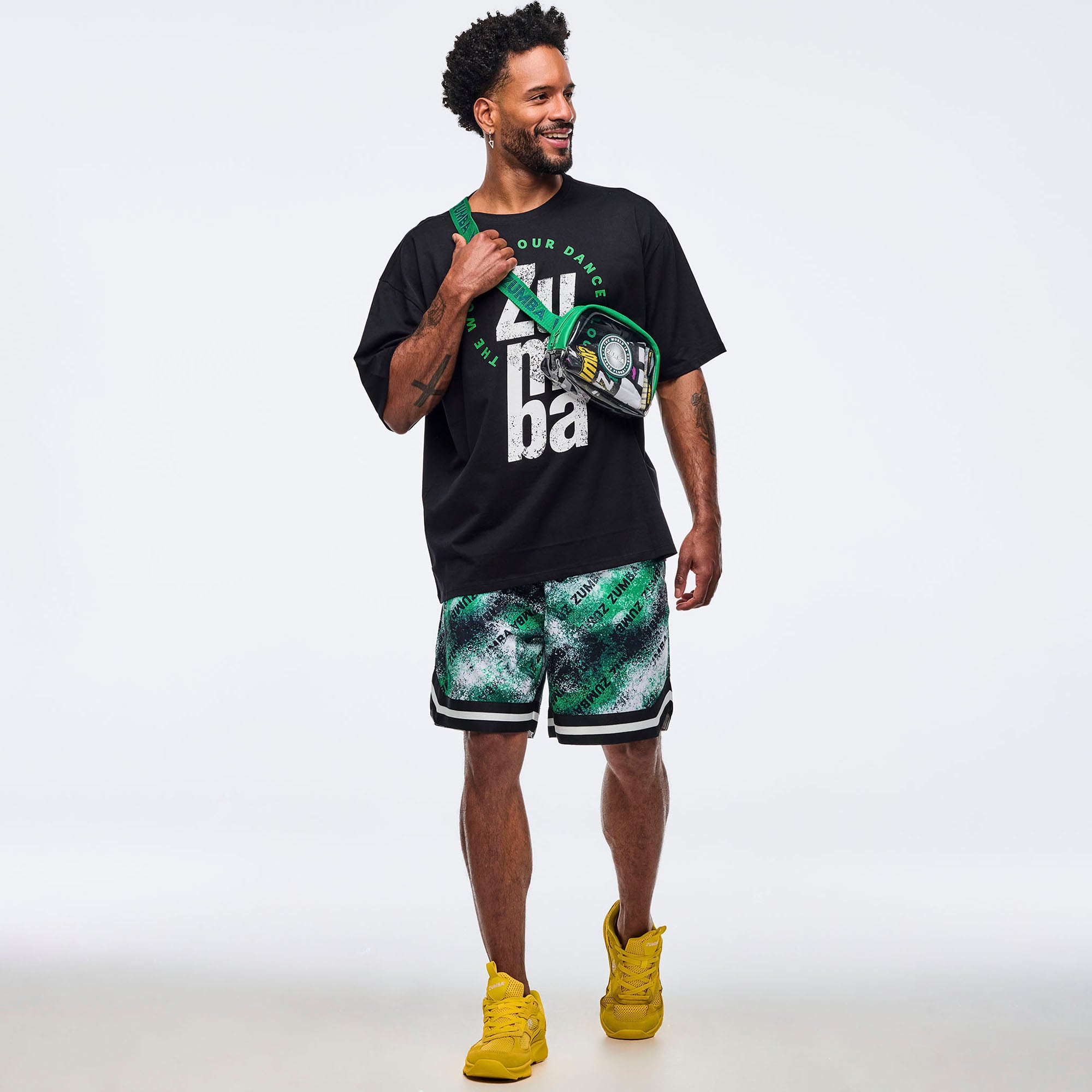 Przezroczysta saszetka Zumba Apres