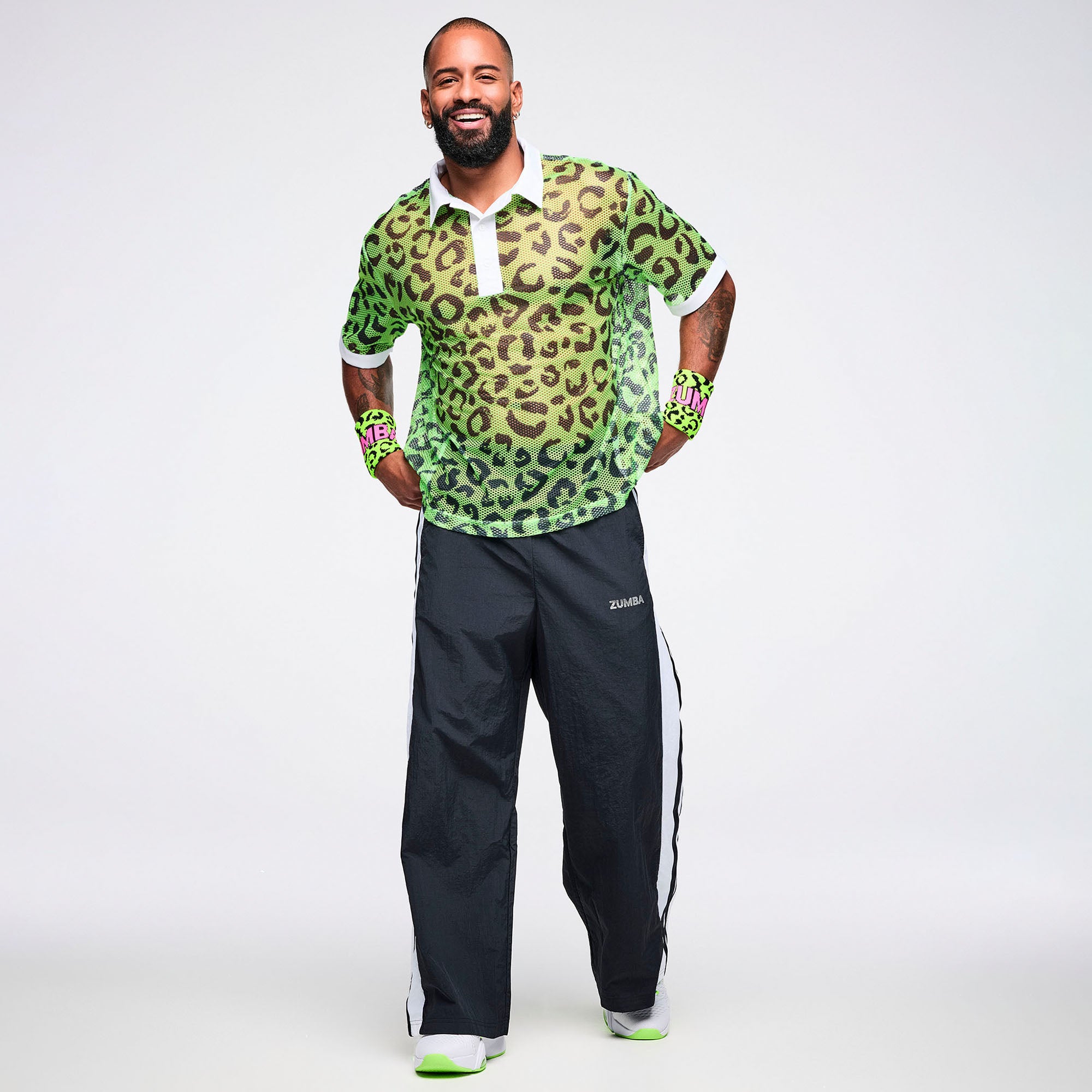 Spodnie Zumba unisex z napami czarne