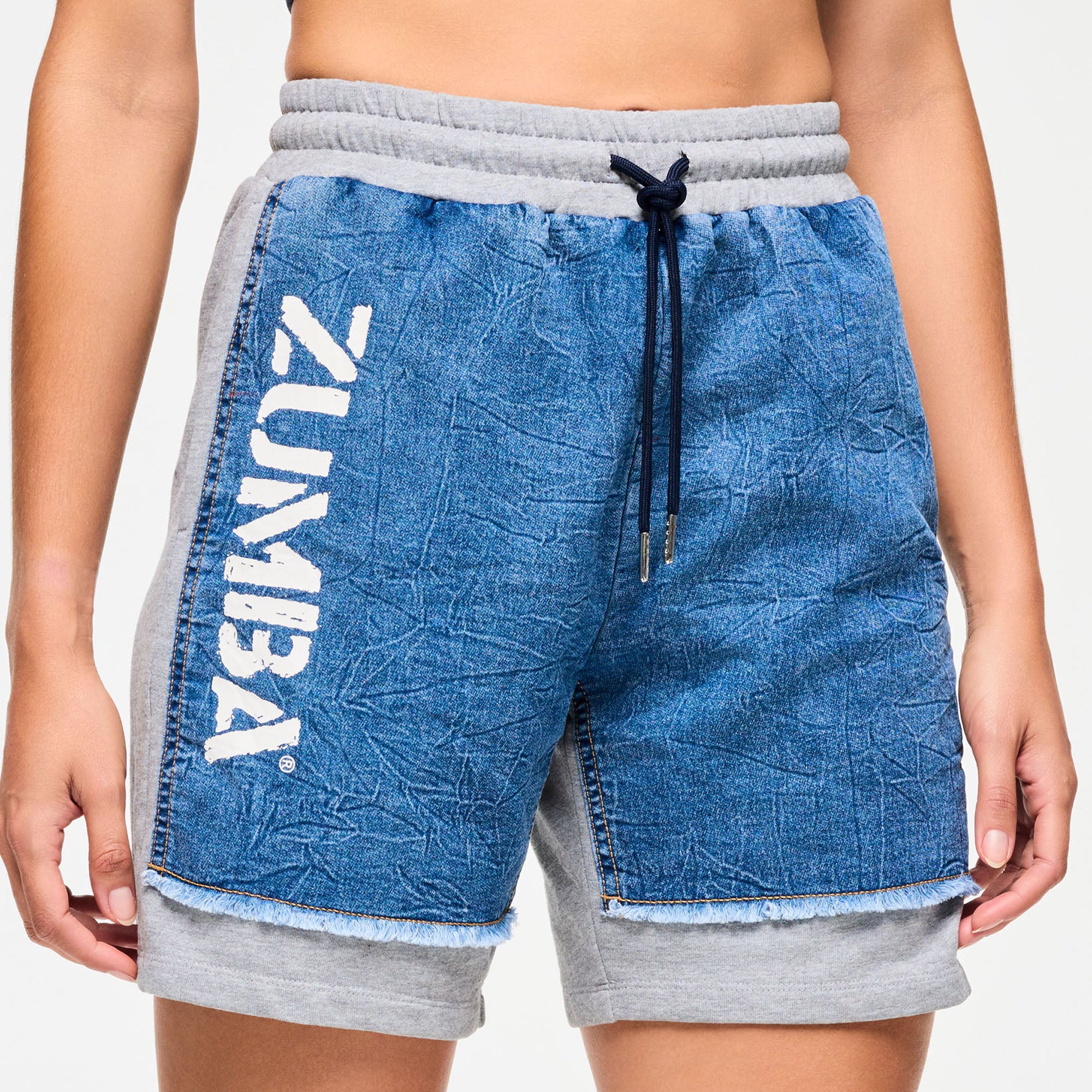 Szorty unisex Zumba Blue Jean