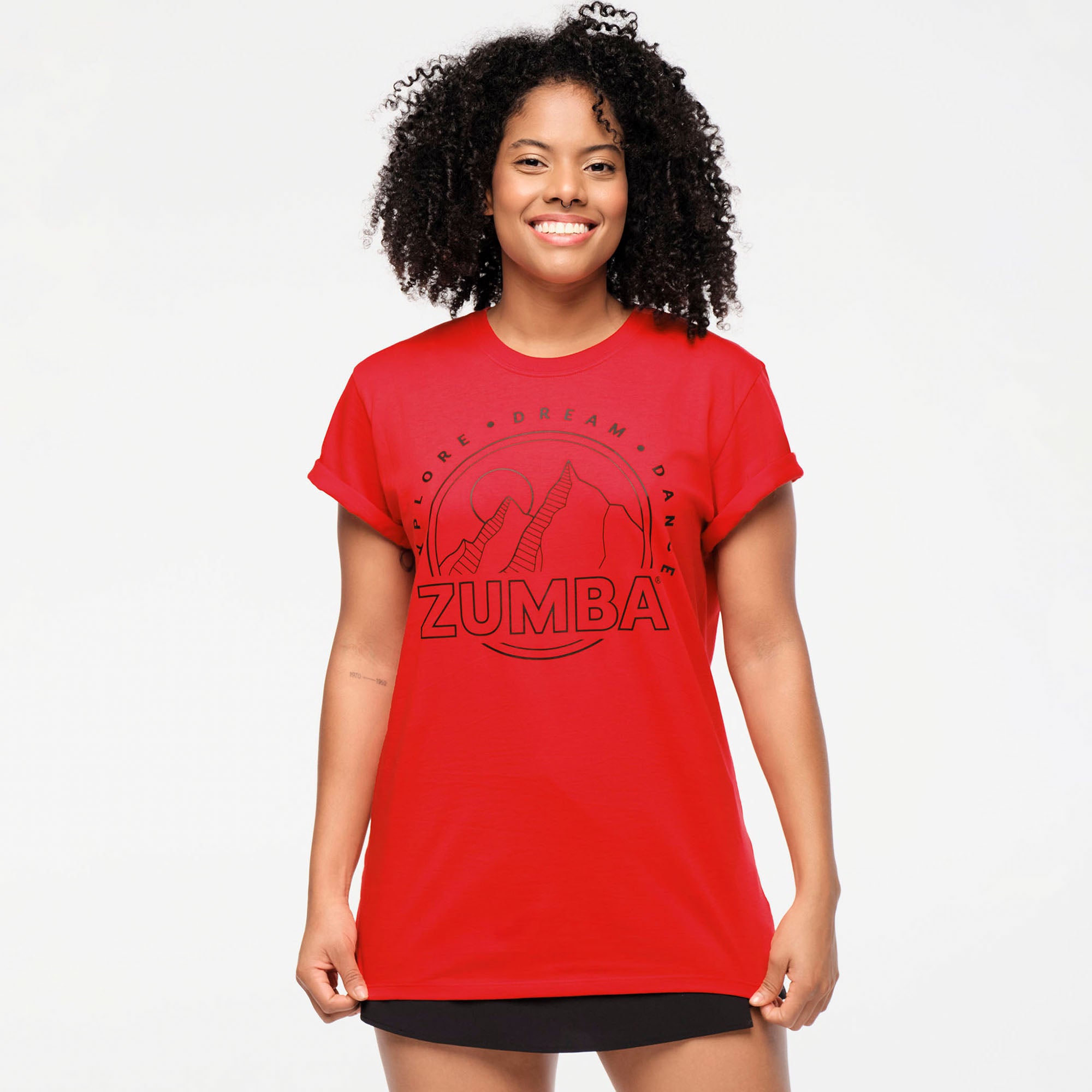 Zumba Explore unisex t-shirt