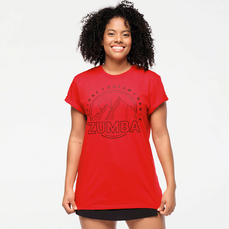 T-shirt unisex Zumba Explore