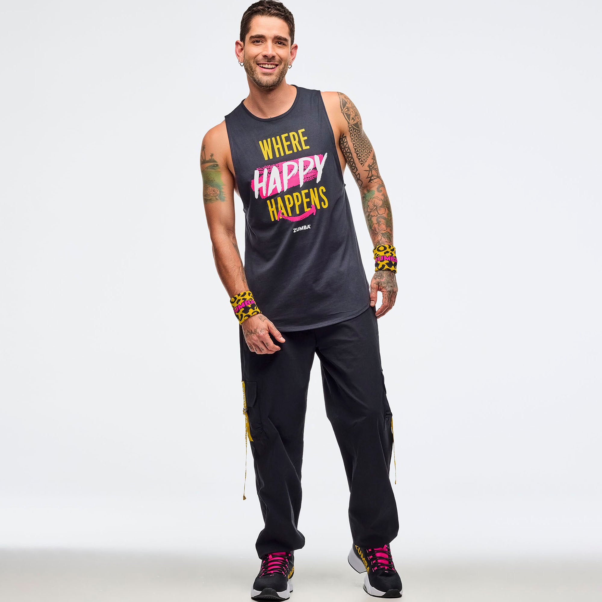 Koszulka na ramiączkach unisex Zumba Sizzlin'