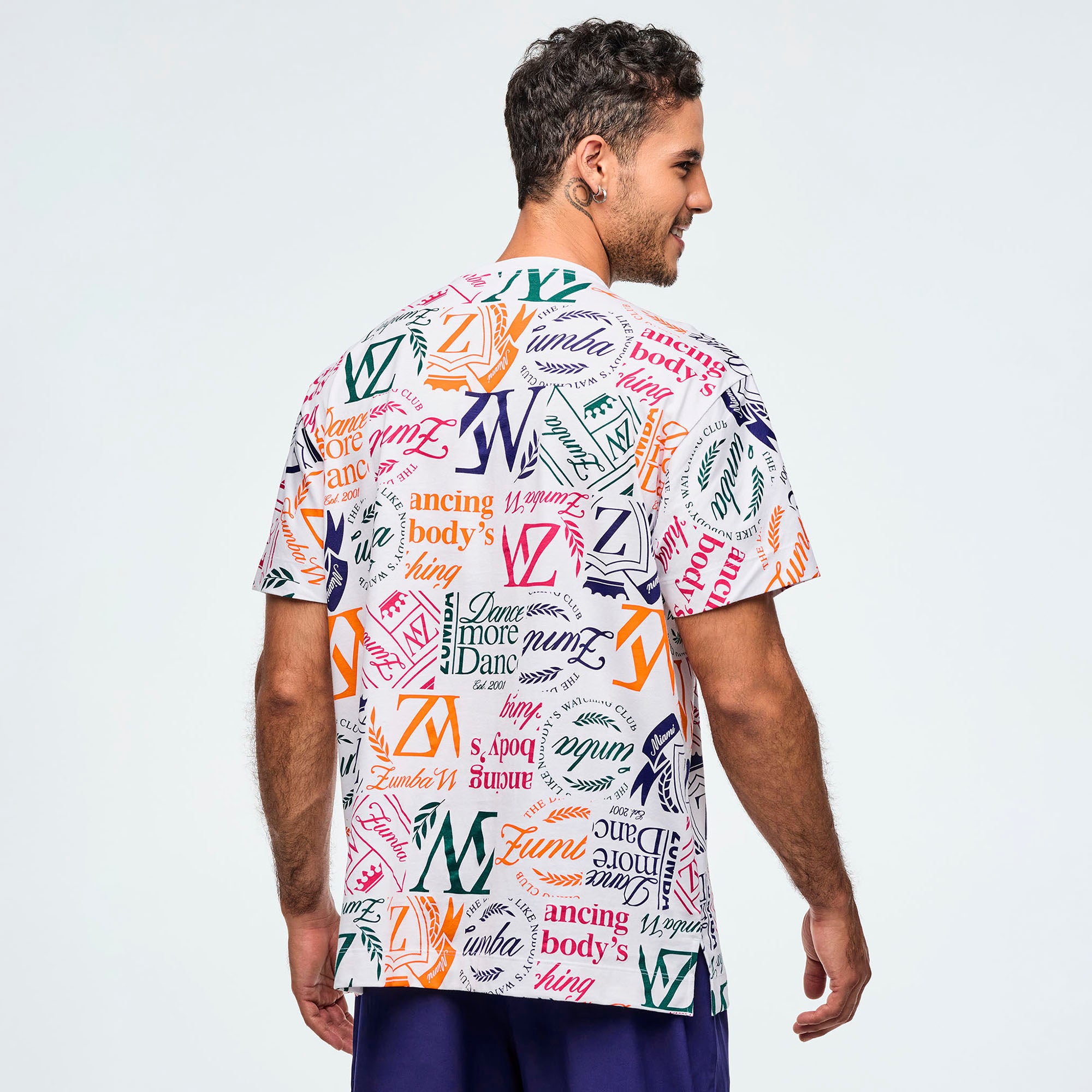 Koszulka oversize unisex Zumba Class of 2001