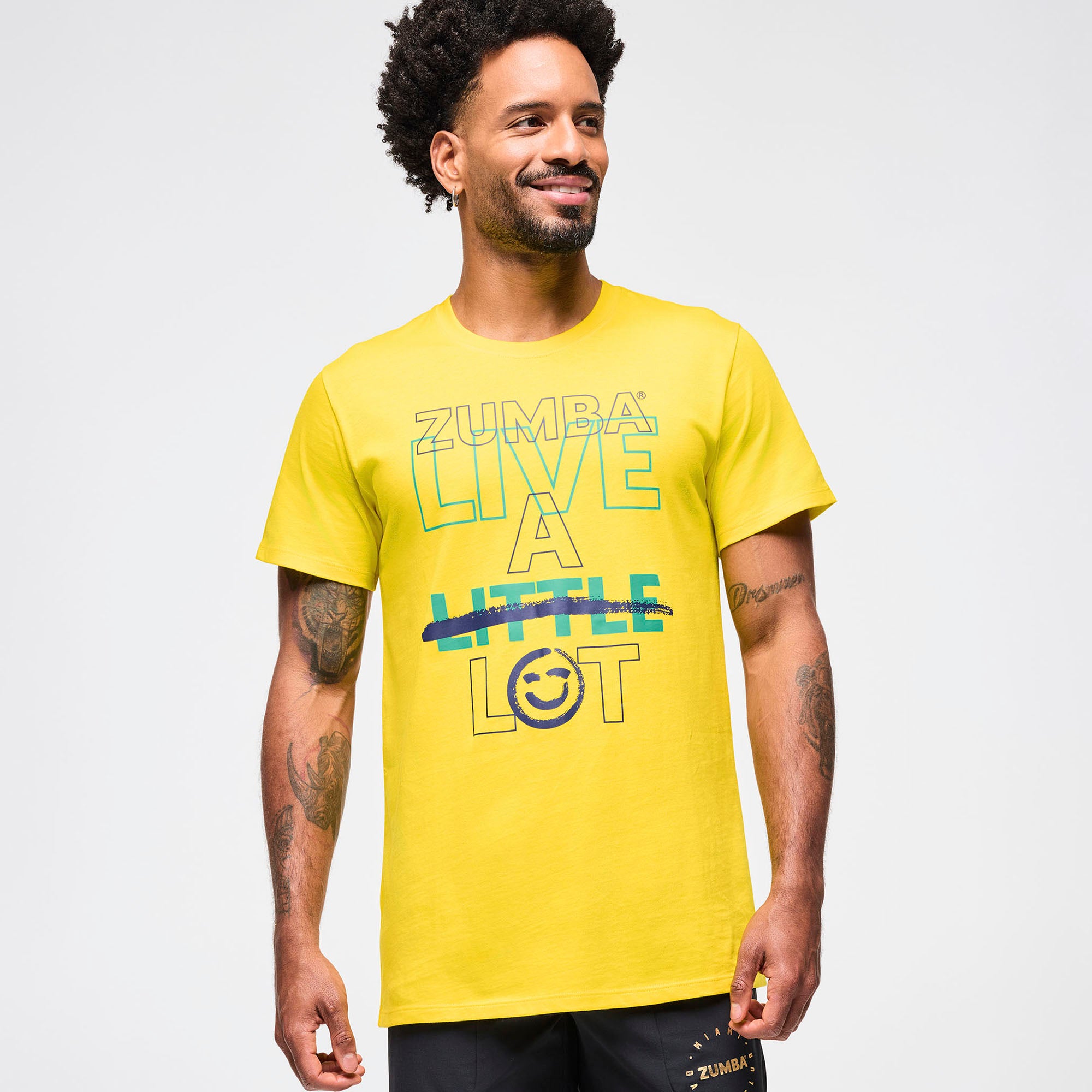 Zumba Live A Lot Tee – Żyj Pełnią Ruchu!