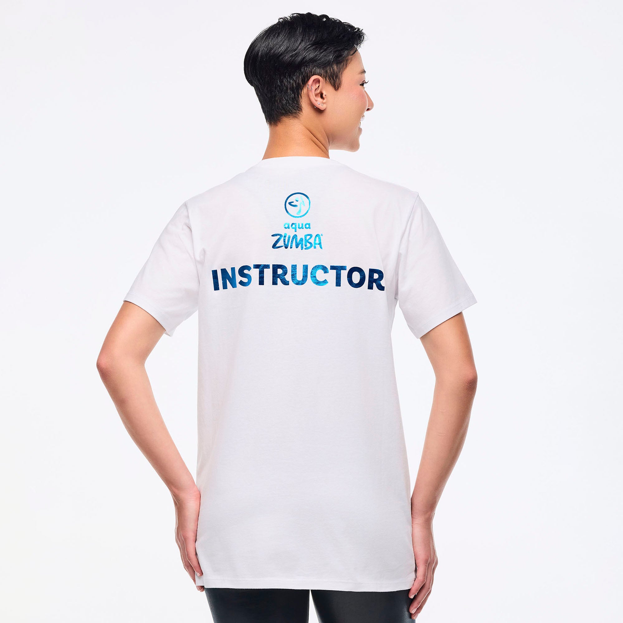 T-shirt unisex instruktor Zumba Aqua