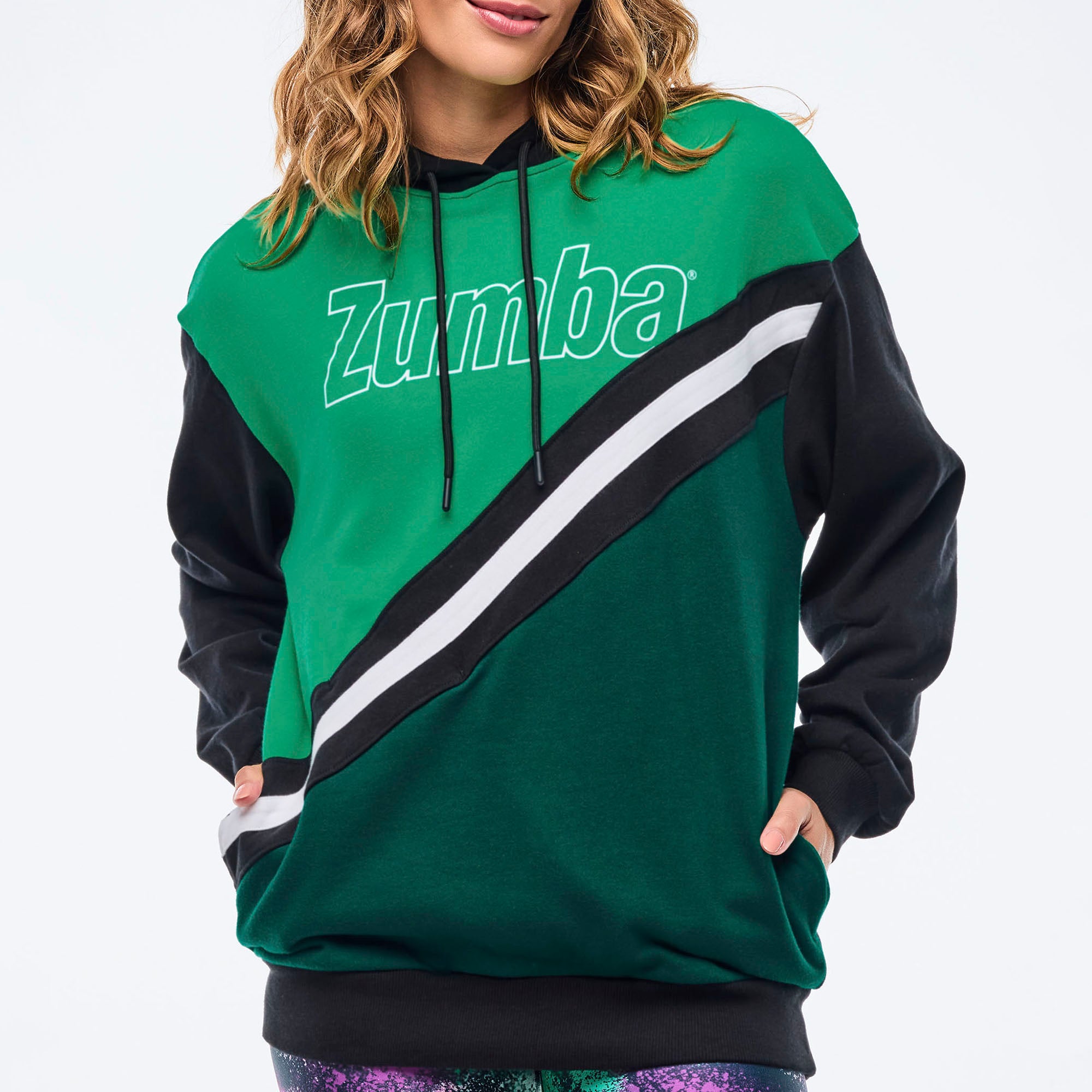 Bluza z kapturem unisex Zumba Apres