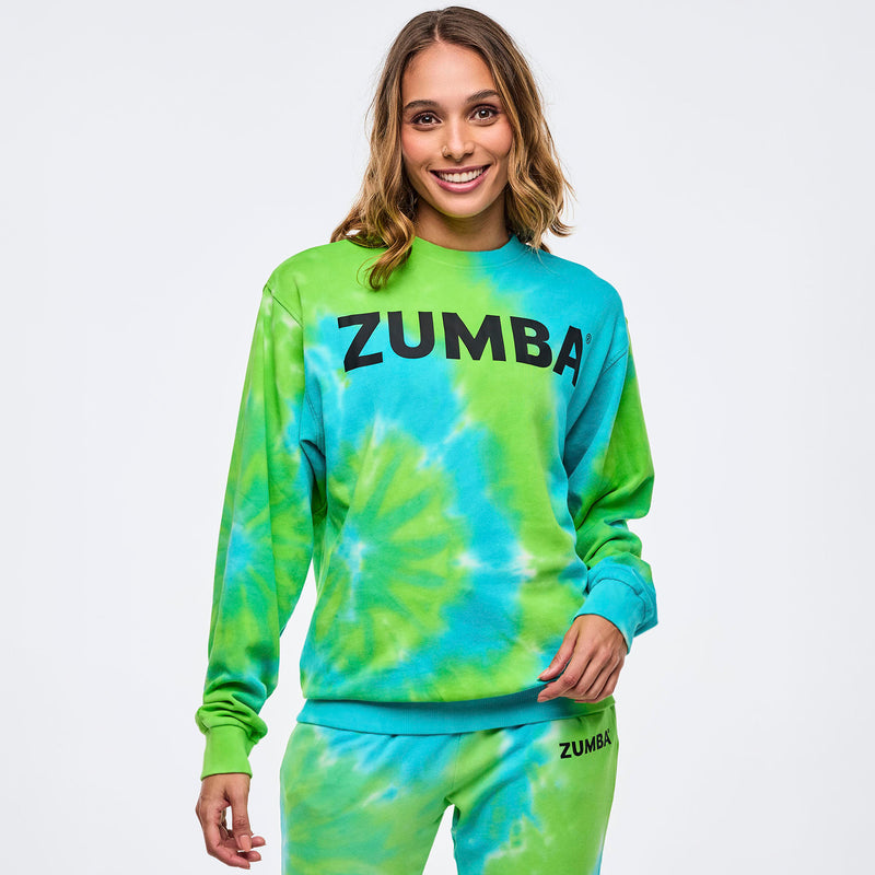 Bluza unisex Tie-Dye Zumba Neon