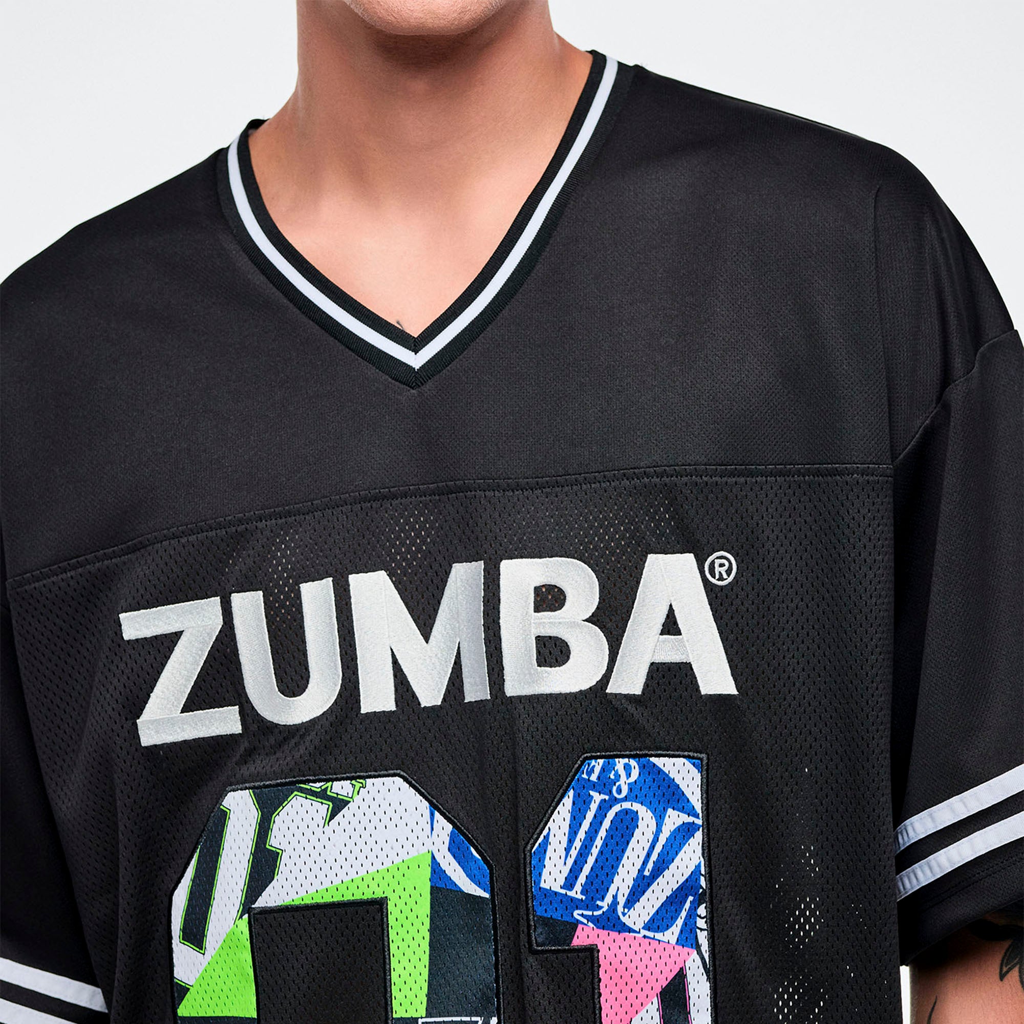 Koszulka sportowa unisex 01 czarna