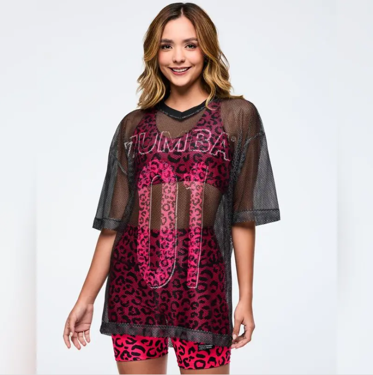 Koszulka siatka Zumba Sizzlin’