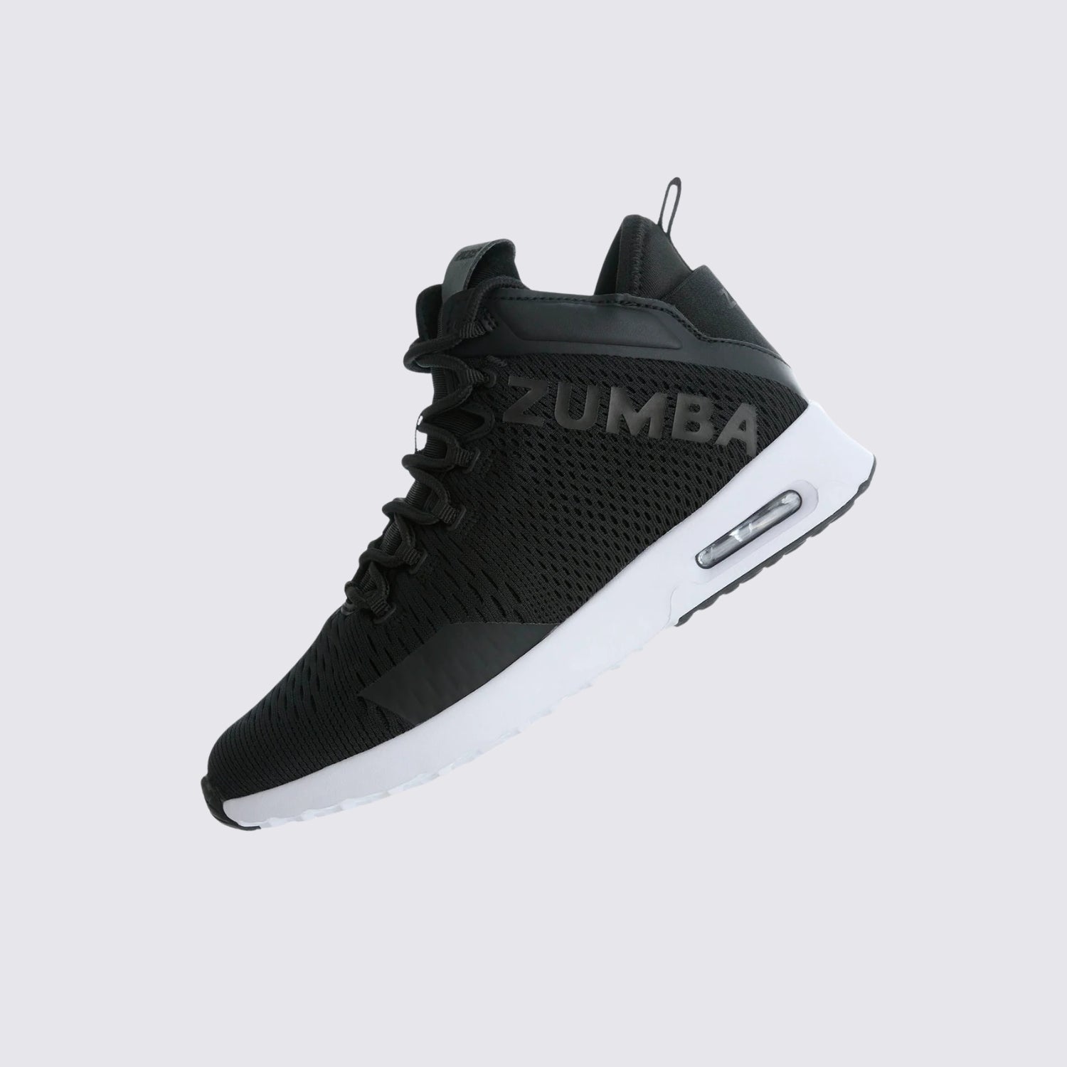 Buty czarne z wysoką cholewką
